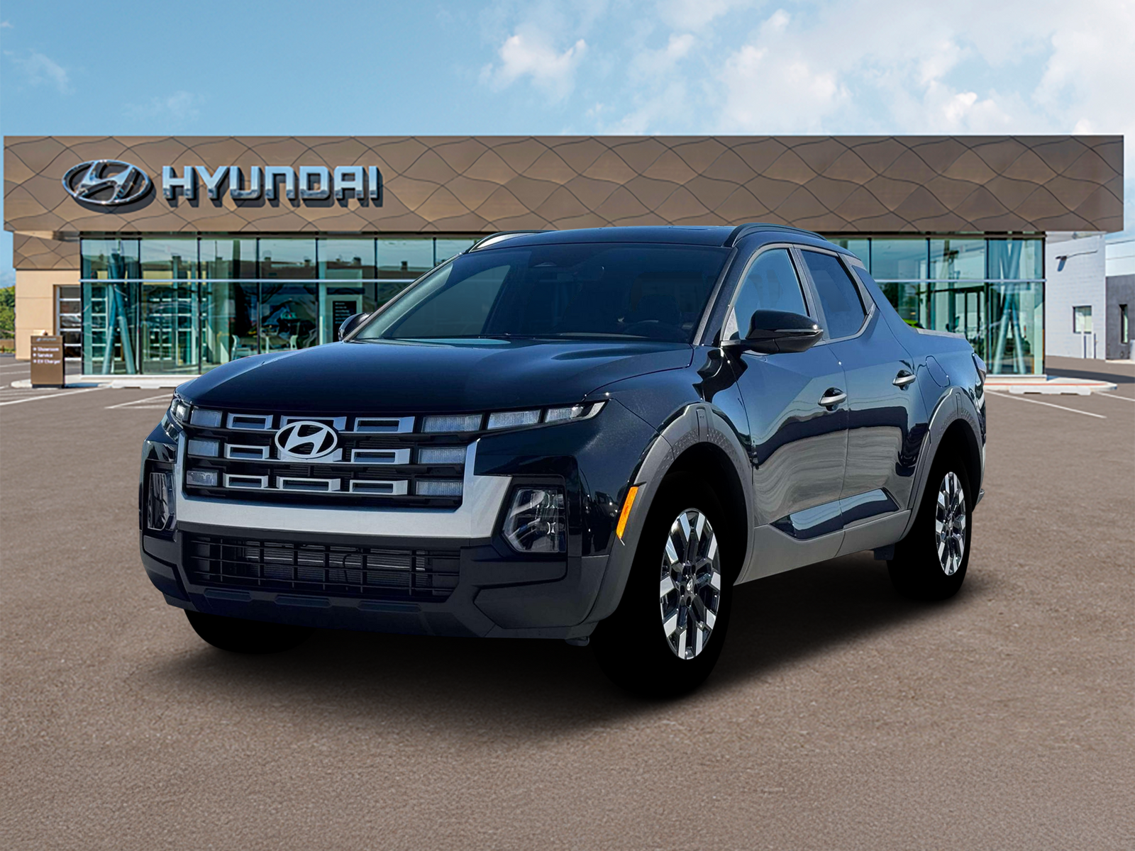 Photo view of 2026 Hyundai Santa Cruz in Black