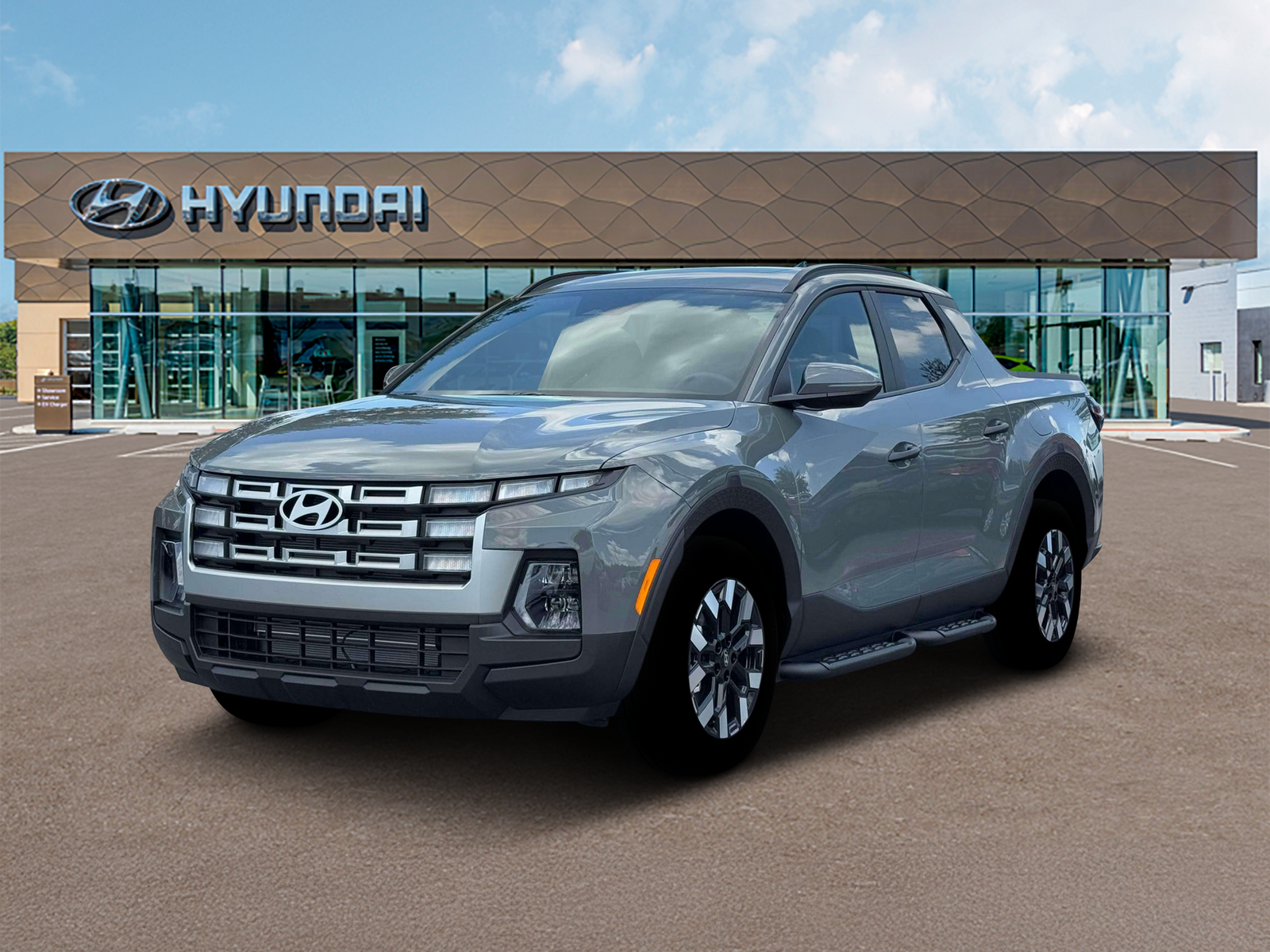 Photo view of 2026 Hyundai Santa Cruz in Gray