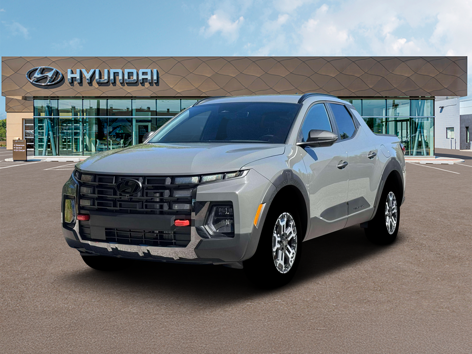 Photo view of 2026 Hyundai Santa Cruz in Gray