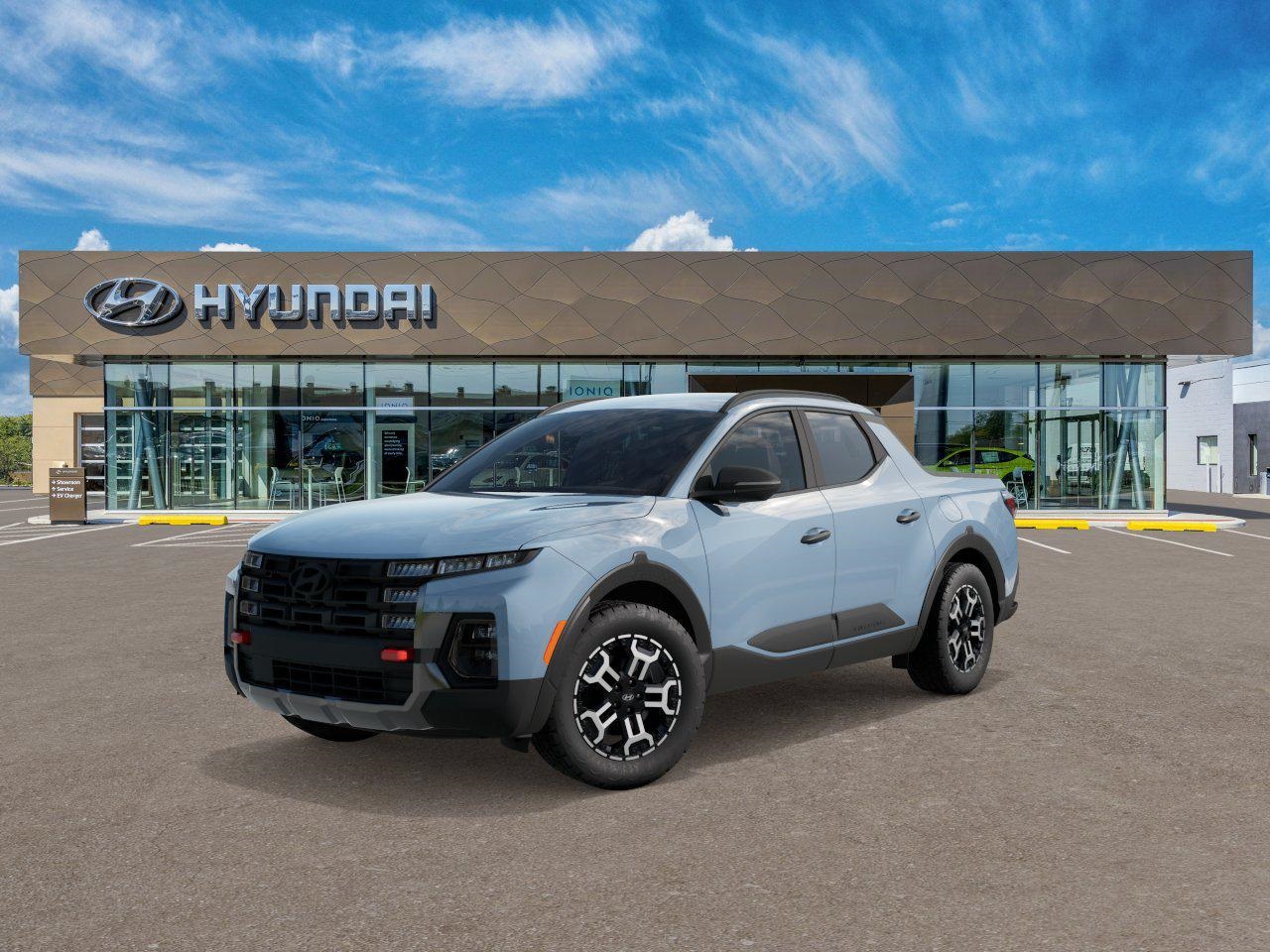 Photo view of 2025 Hyundai Santa Cruz in Blue