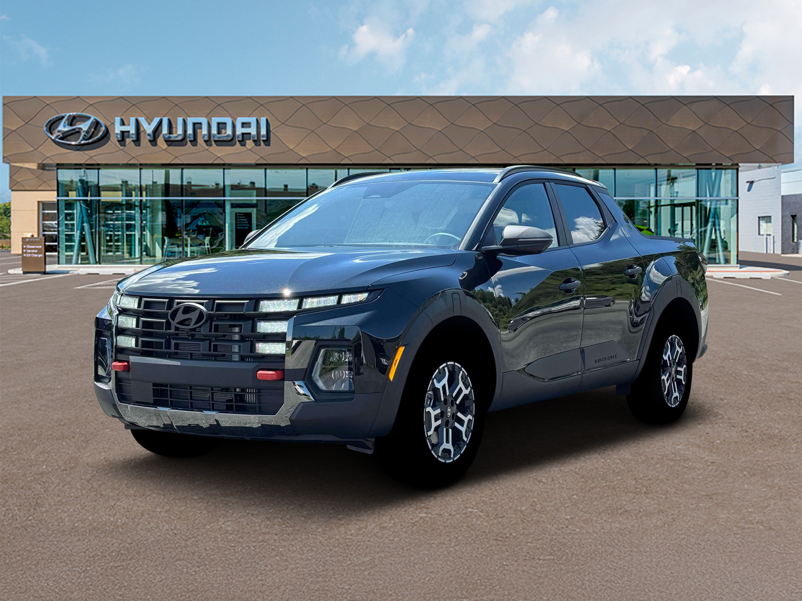 Photo view of 2026 Hyundai Santa Cruz in Black
