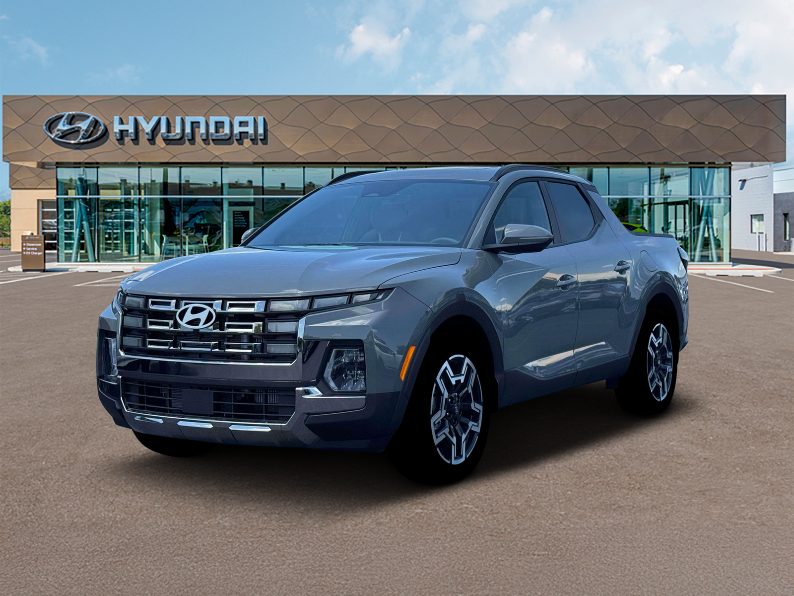 Photo view of 2026 Hyundai Santa Cruz in Gray