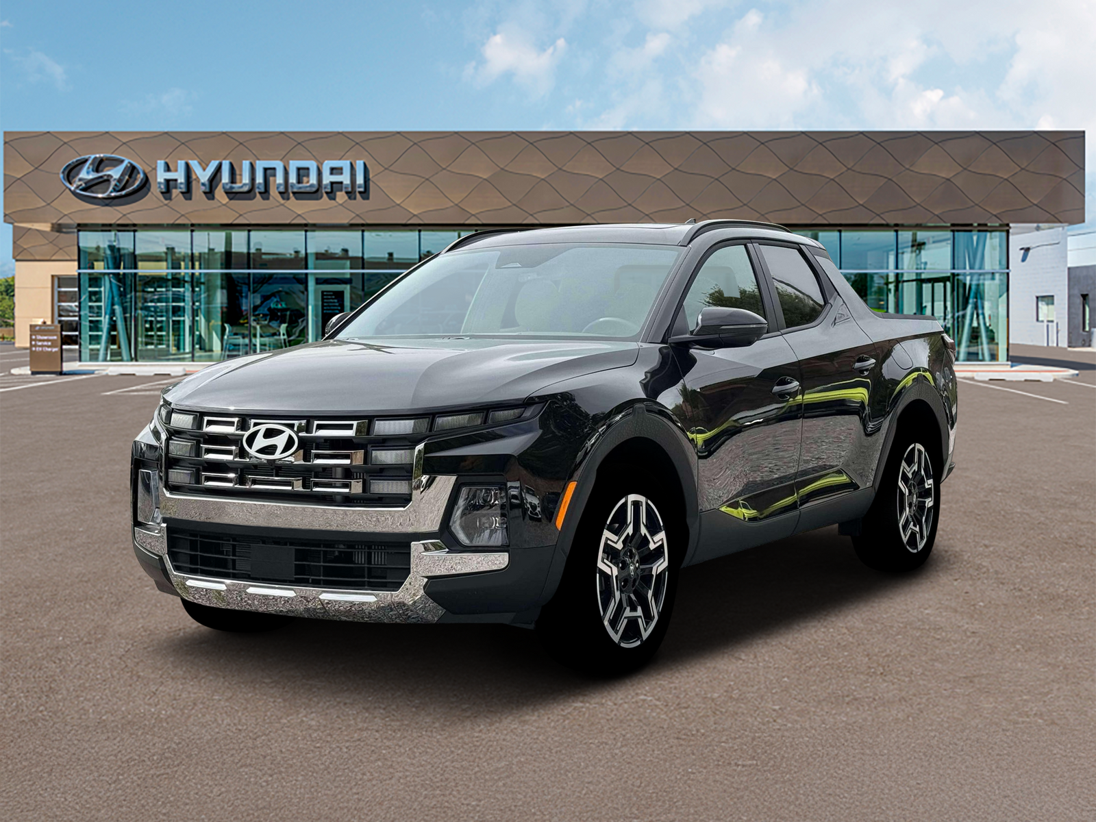 Photo view of 2026 Hyundai Santa Cruz in Black