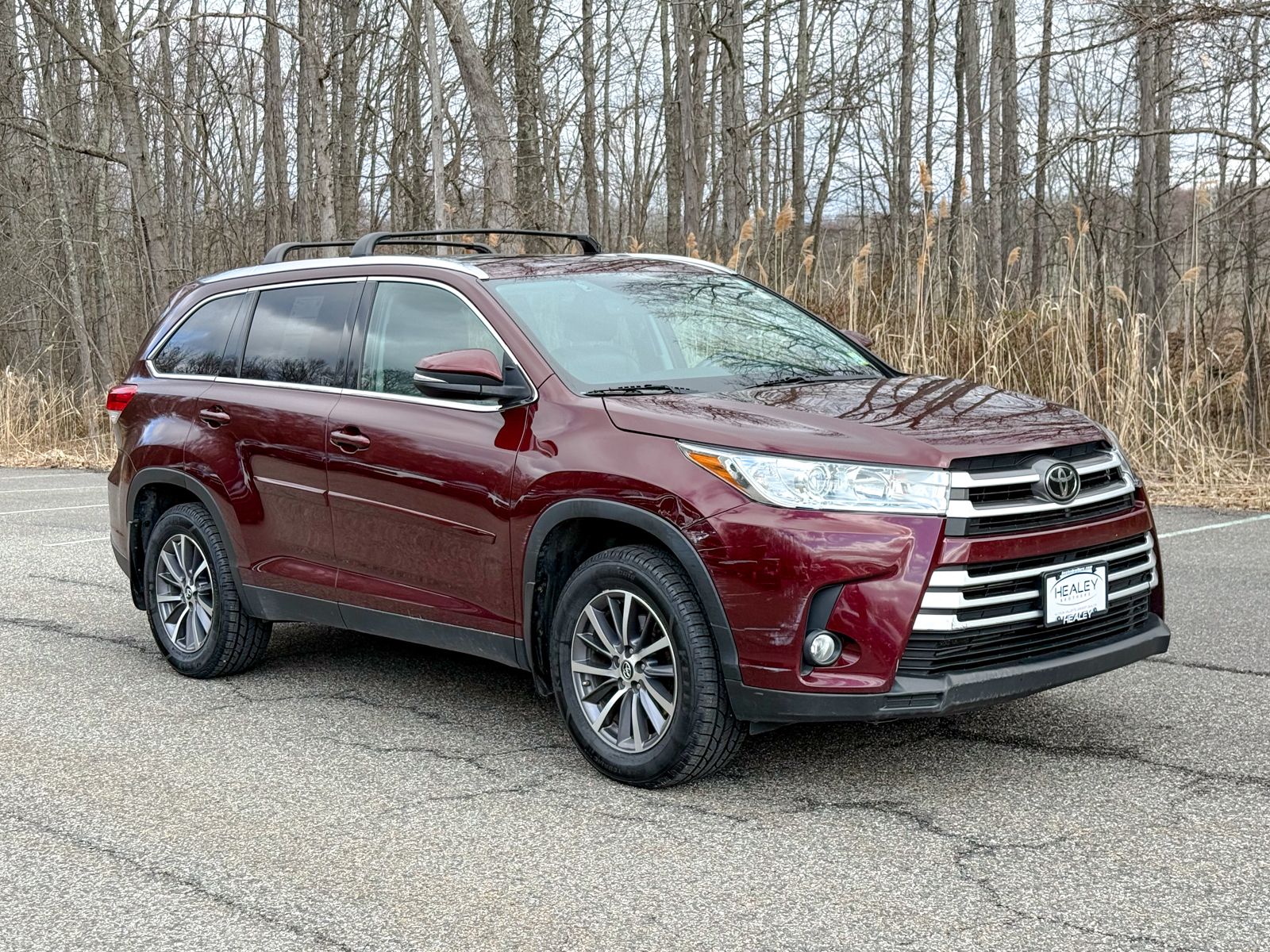 Photo view of 2019 Toyota Highlander in Red