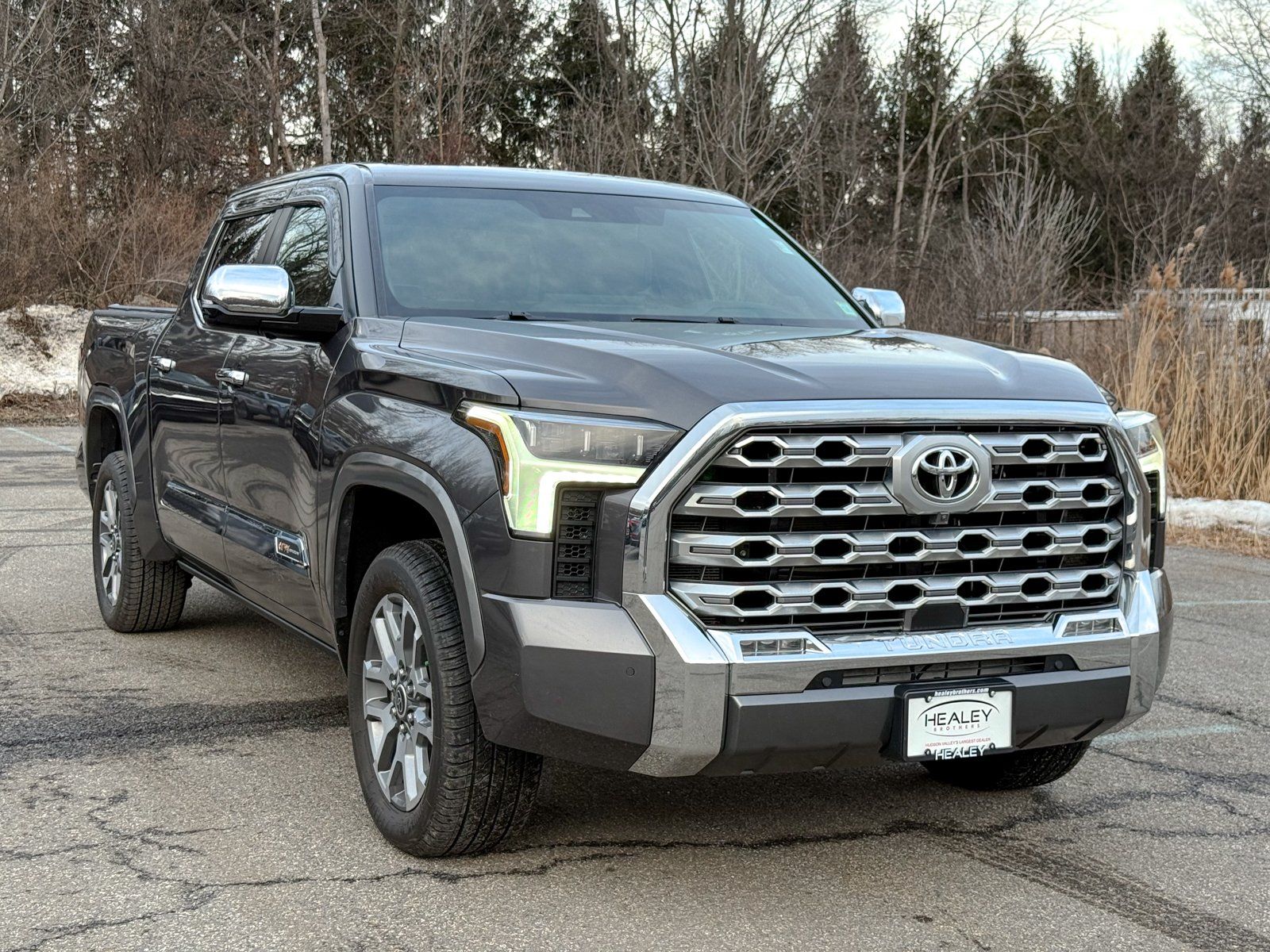 Photo view of 2024 Toyota Tundra in Gray