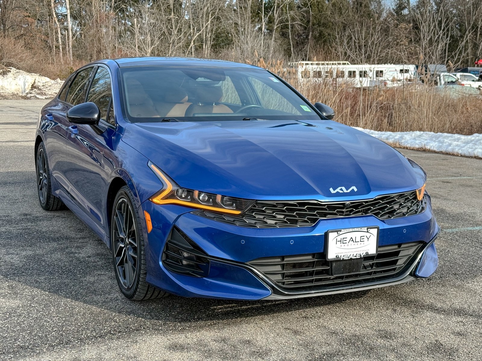 Photo view of 2023 Kia K5 in Blue