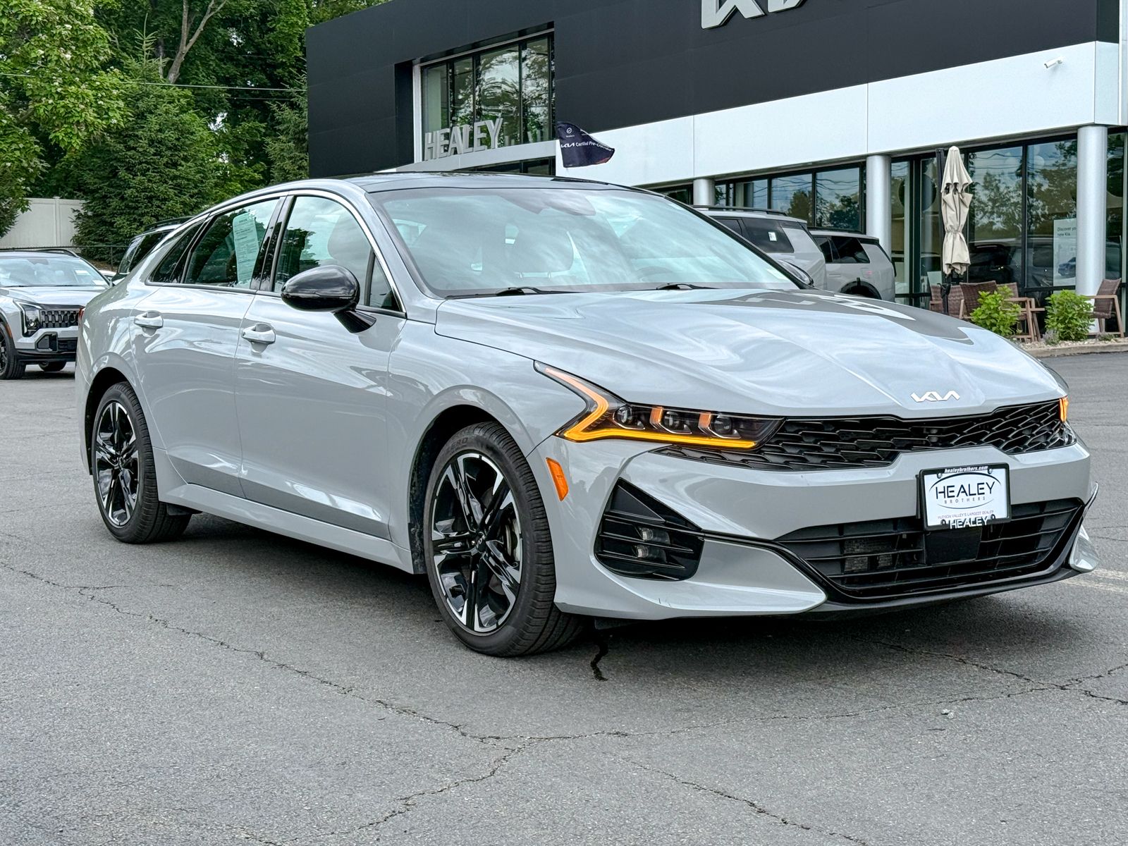 Photo view of 2024 Kia K5 in Gray