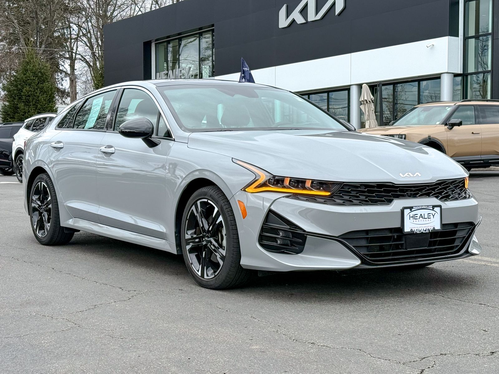 Photo view of 2023 Kia K5 in Gray