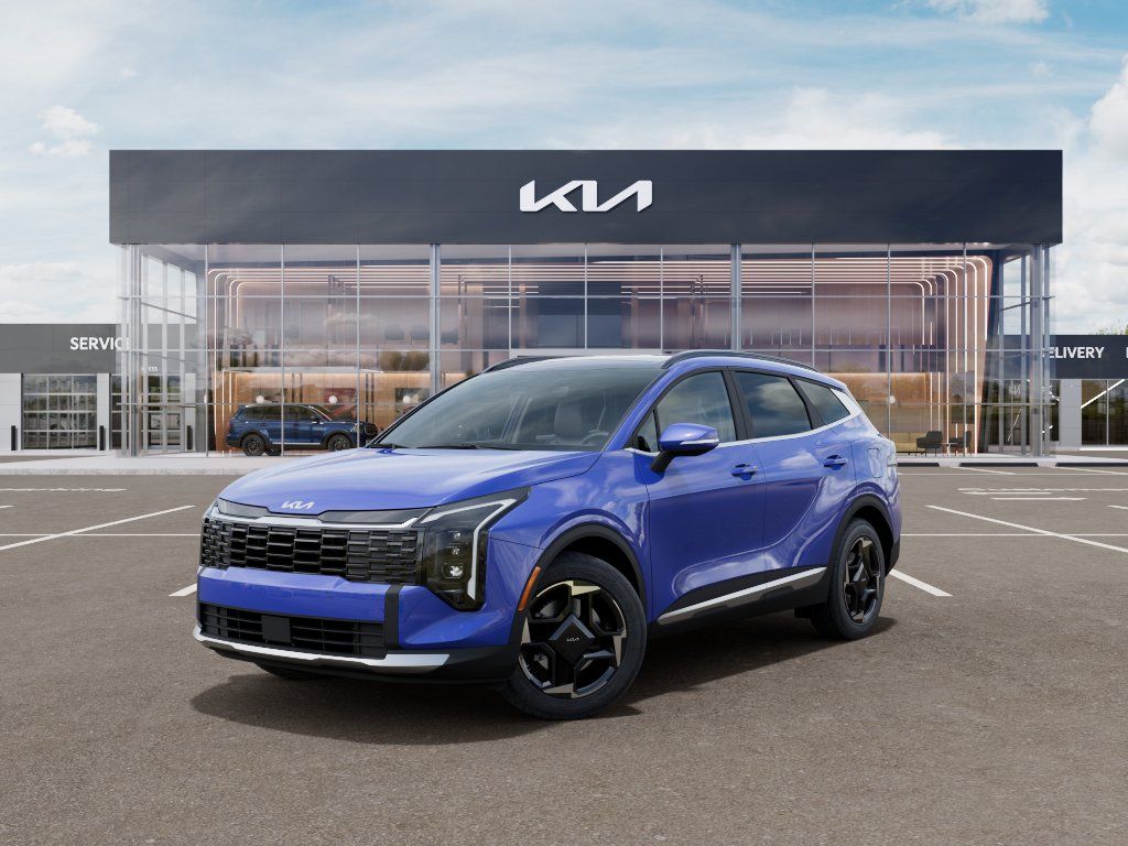 Photo view of 2026 Kia Sportage in Blue