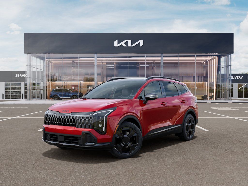 Photo view of 2026 Kia Sportage in Red