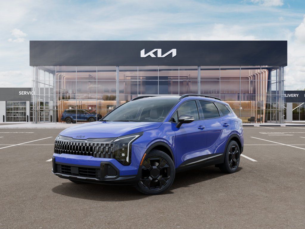Photo view of 2026 Kia Sportage in Blue