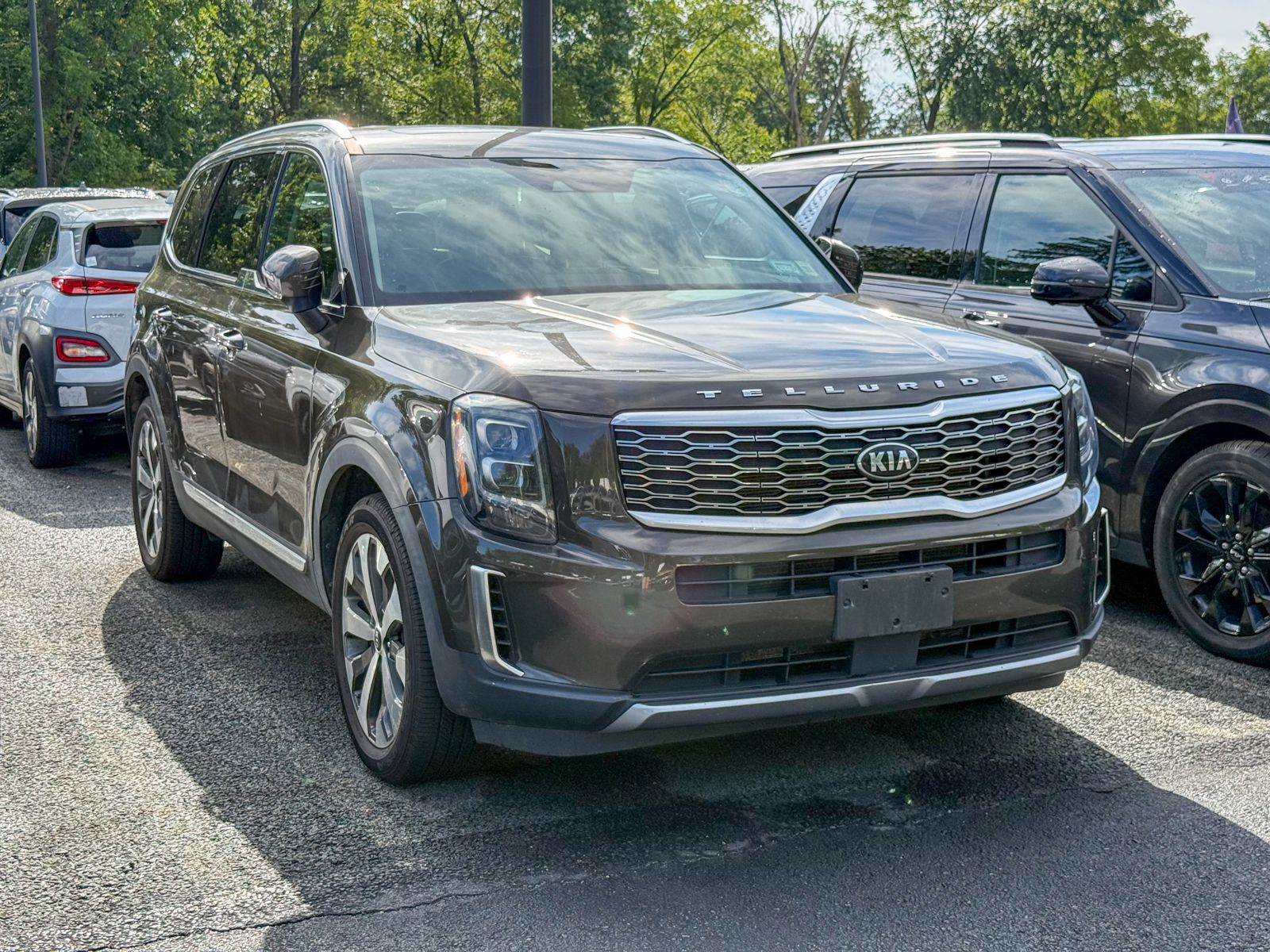 Photo view of 2021 Kia Telluride in Green