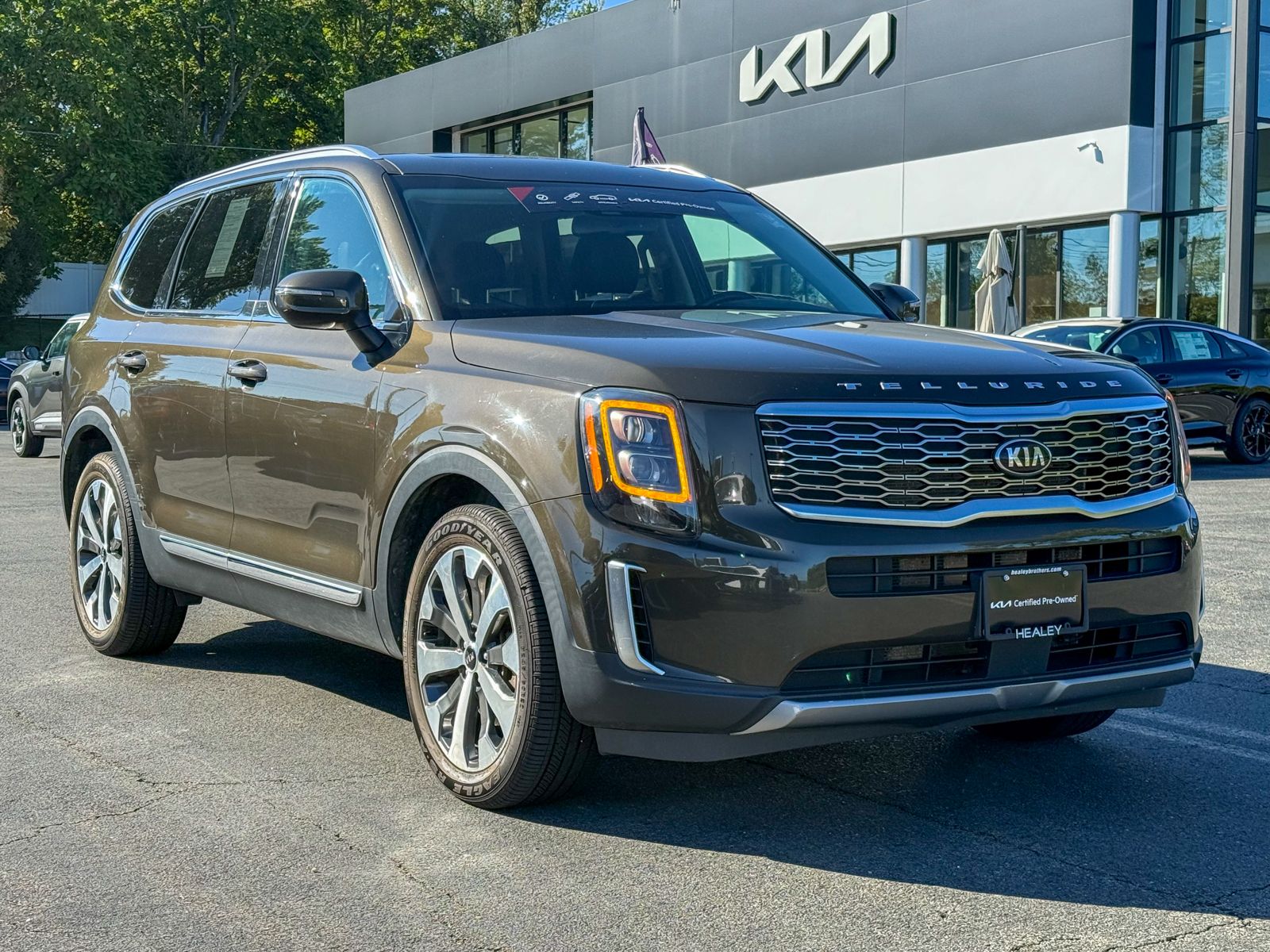 Photo view of 2021 Kia Telluride in Green