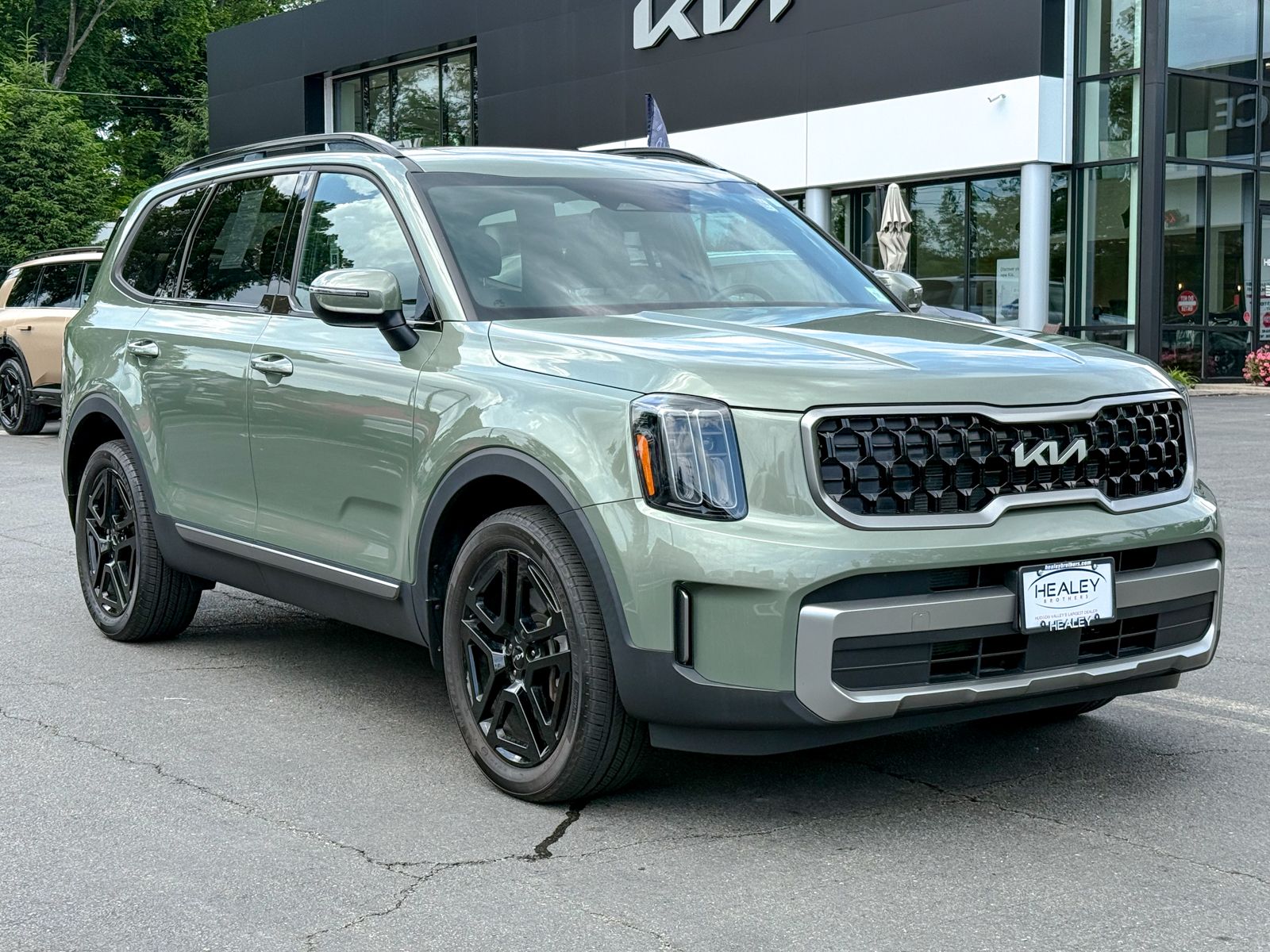 Photo view of 2023 Kia Telluride in Green