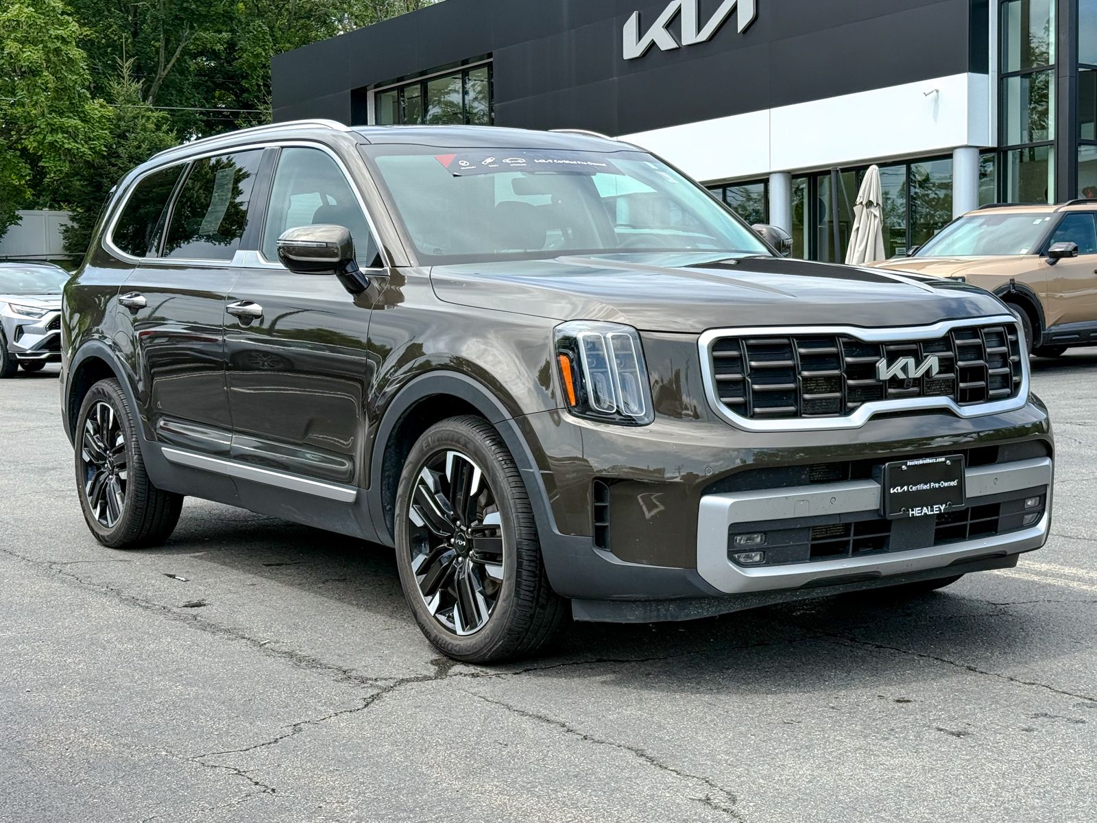 Photo view of 2023 Kia Telluride in Green
