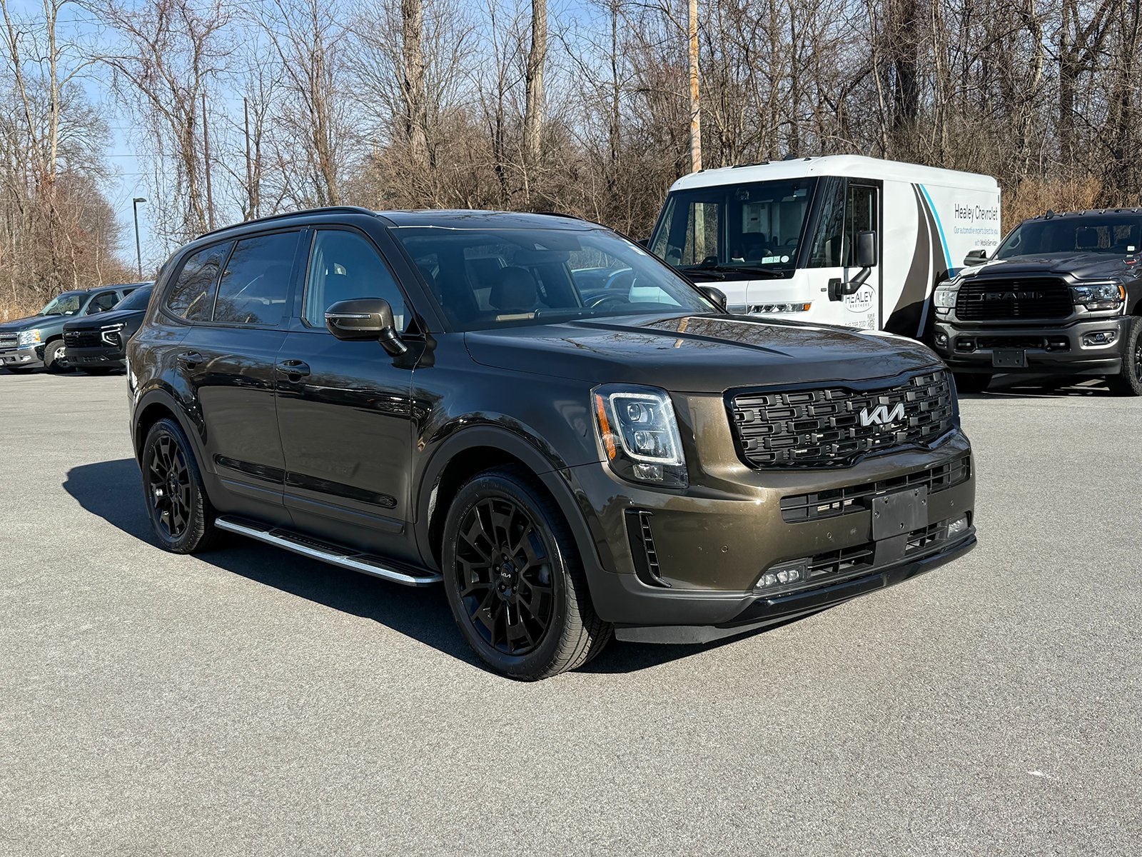 Photo view of 2022 Kia Telluride in Green