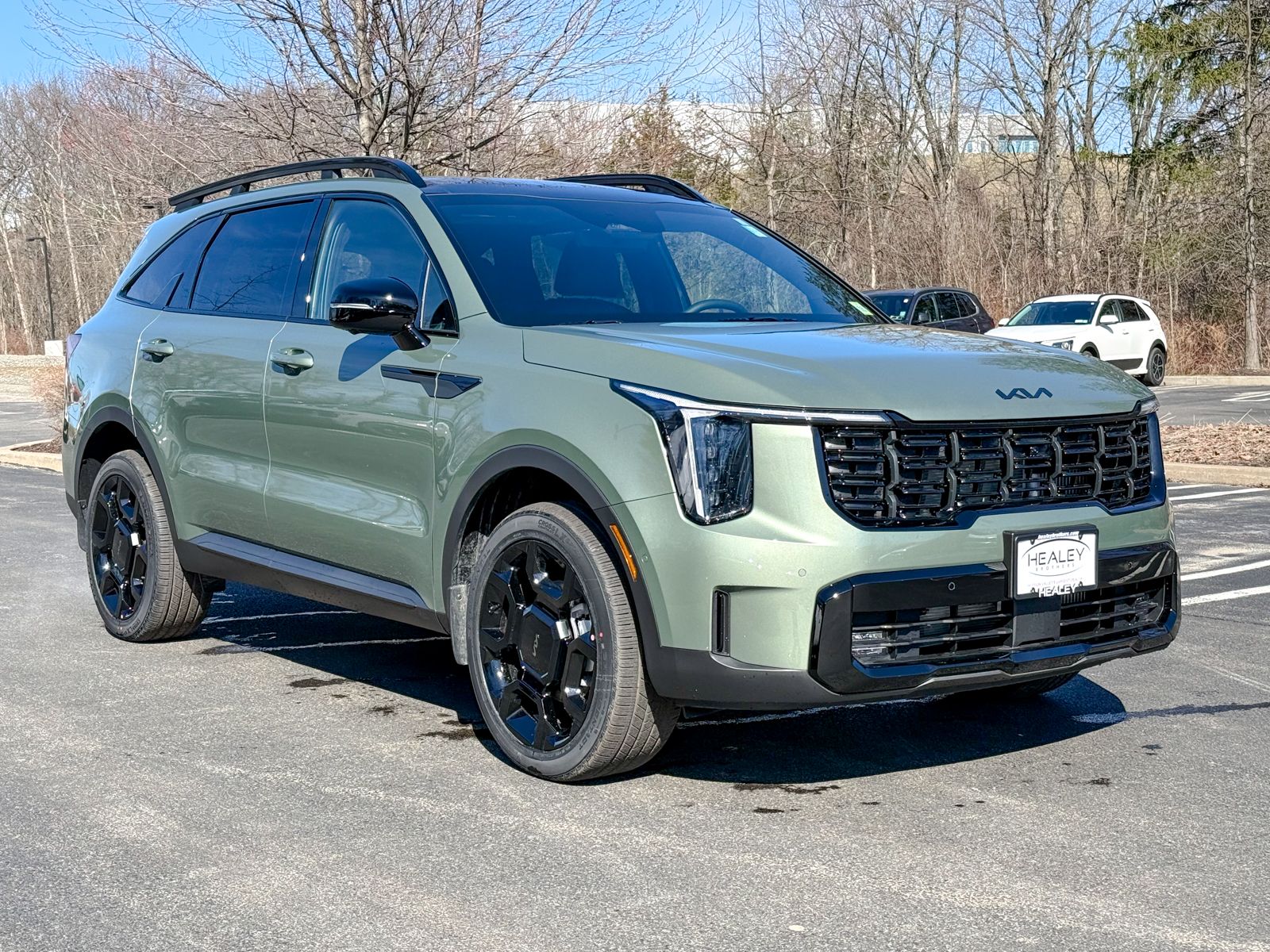 Photo view of 2026 Kia Sorento in Green