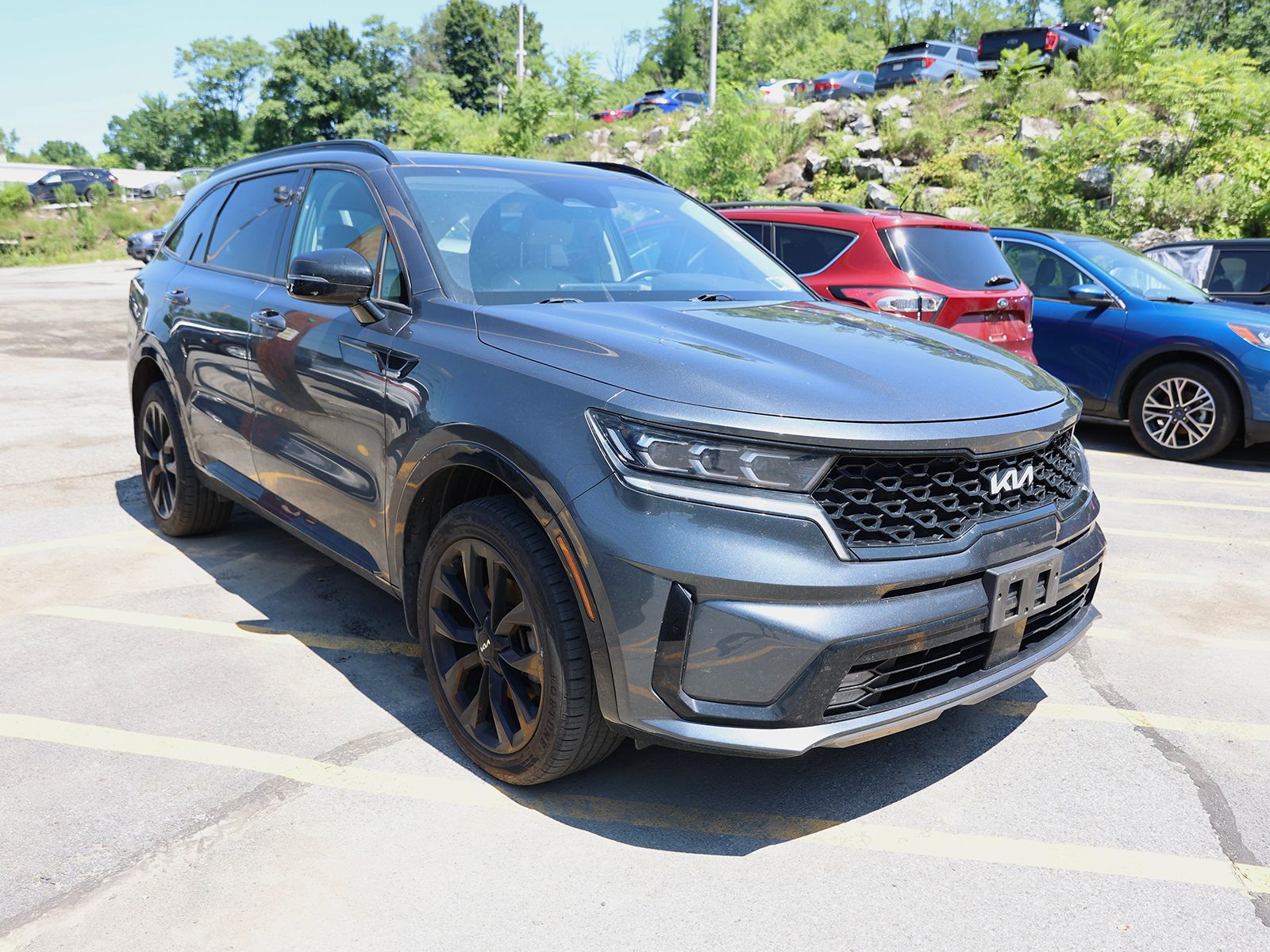 Photo view of 2022 Kia Sorento in Gray