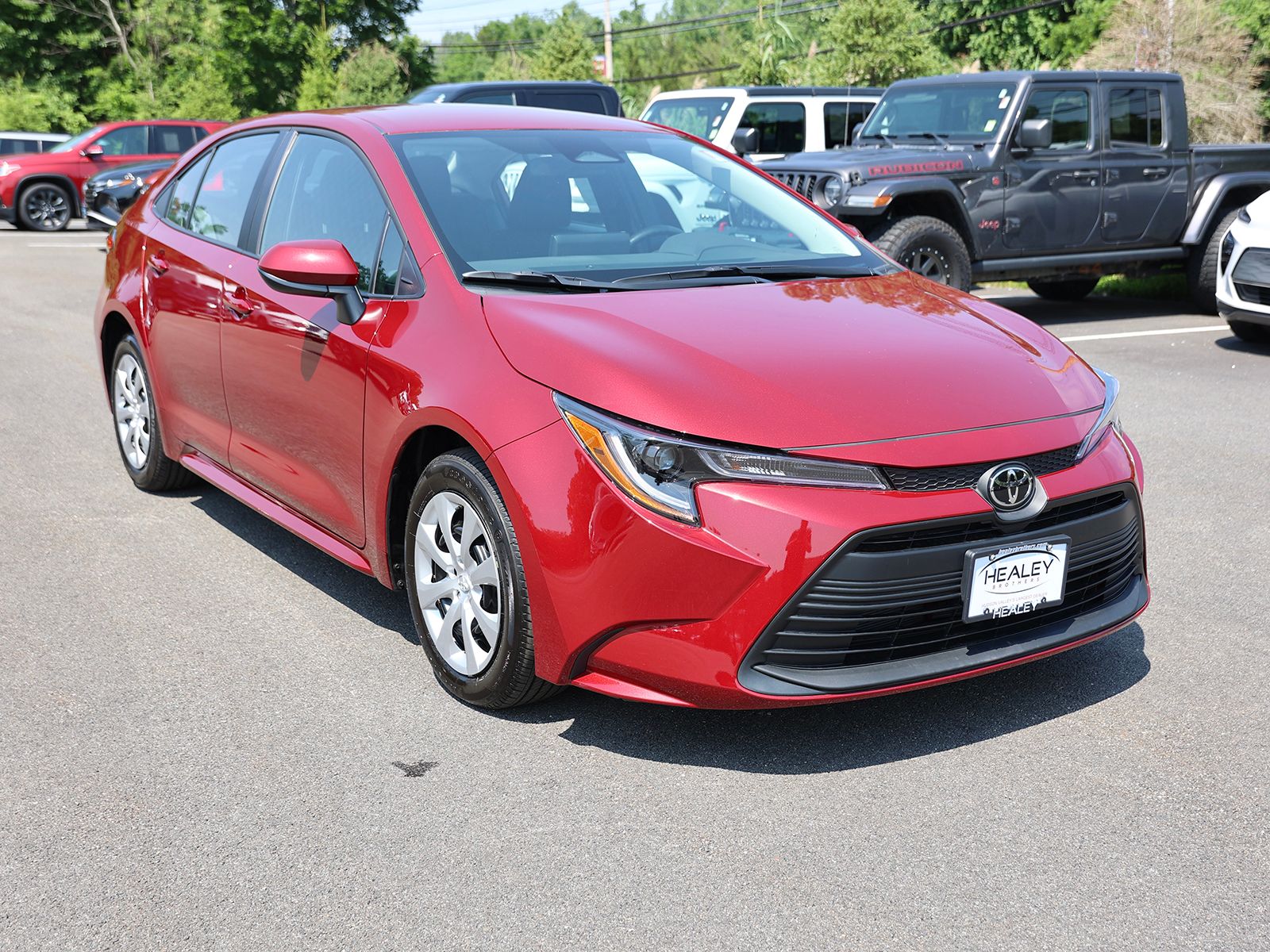 Photo view of 2026 Toyota Corolla in Red