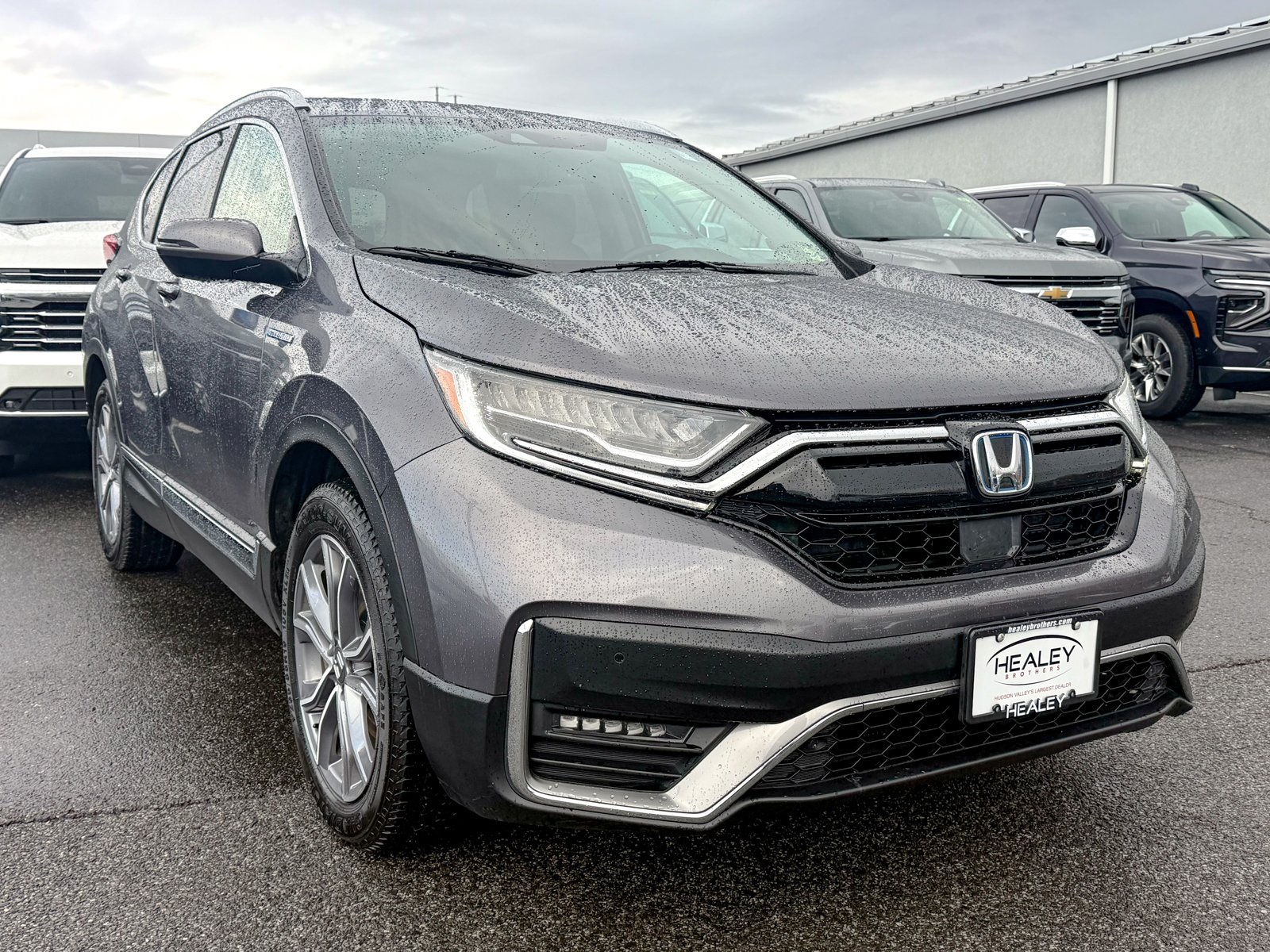 Photo view of 2021 Honda CR-V Hybrid in Gray