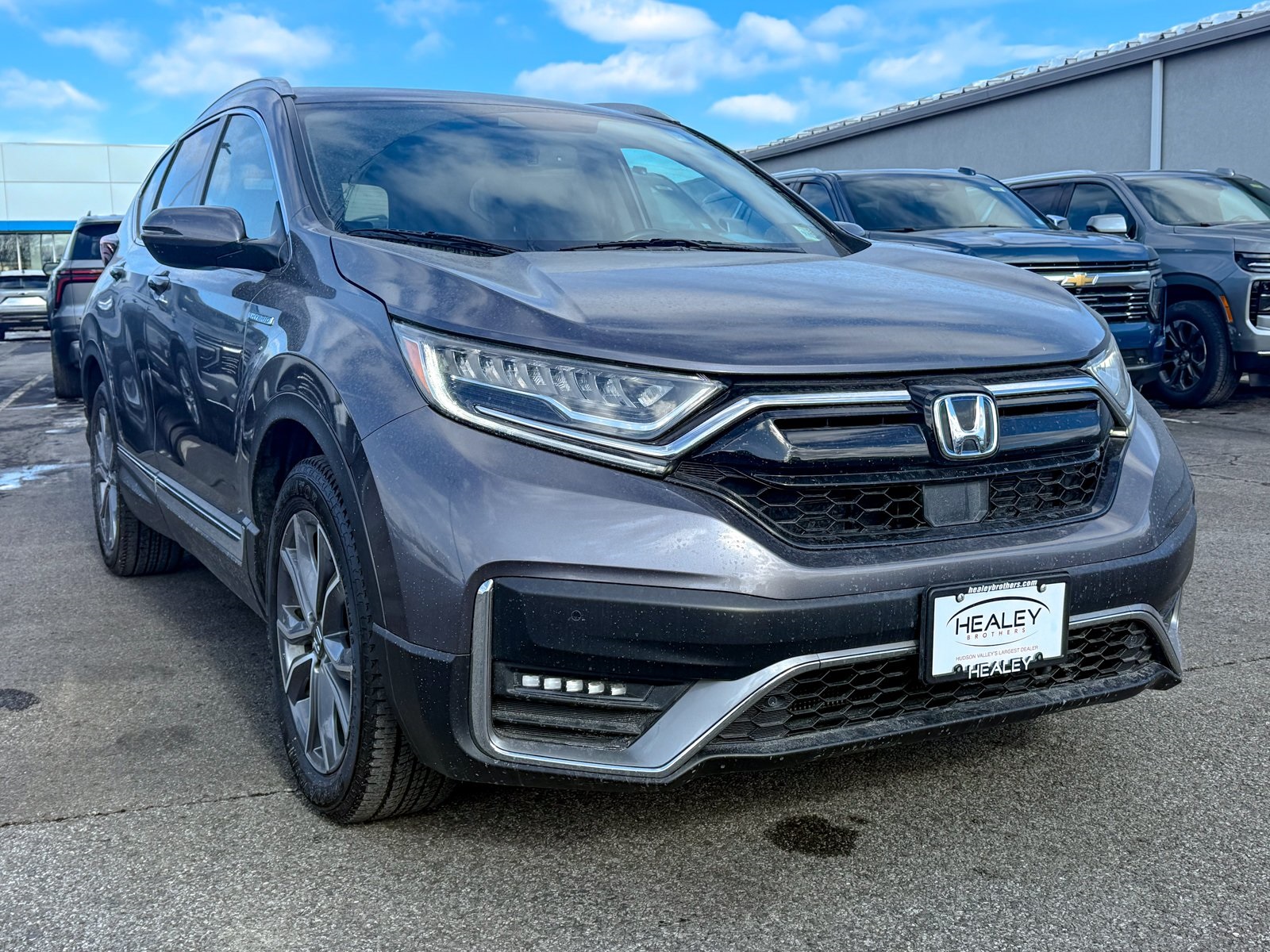 Photo view of 2021 Honda CR-V Hybrid in Gray