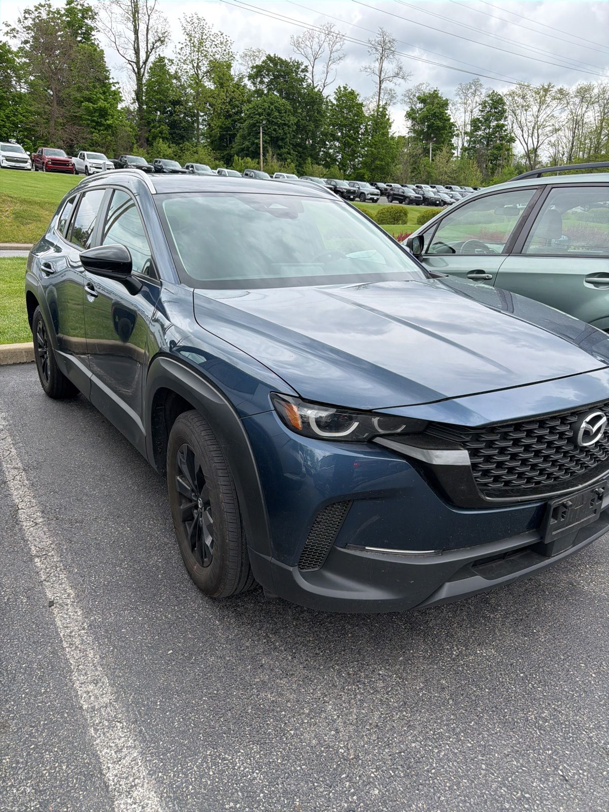 Photo view of 2025 Mazda CX-50 in Blue