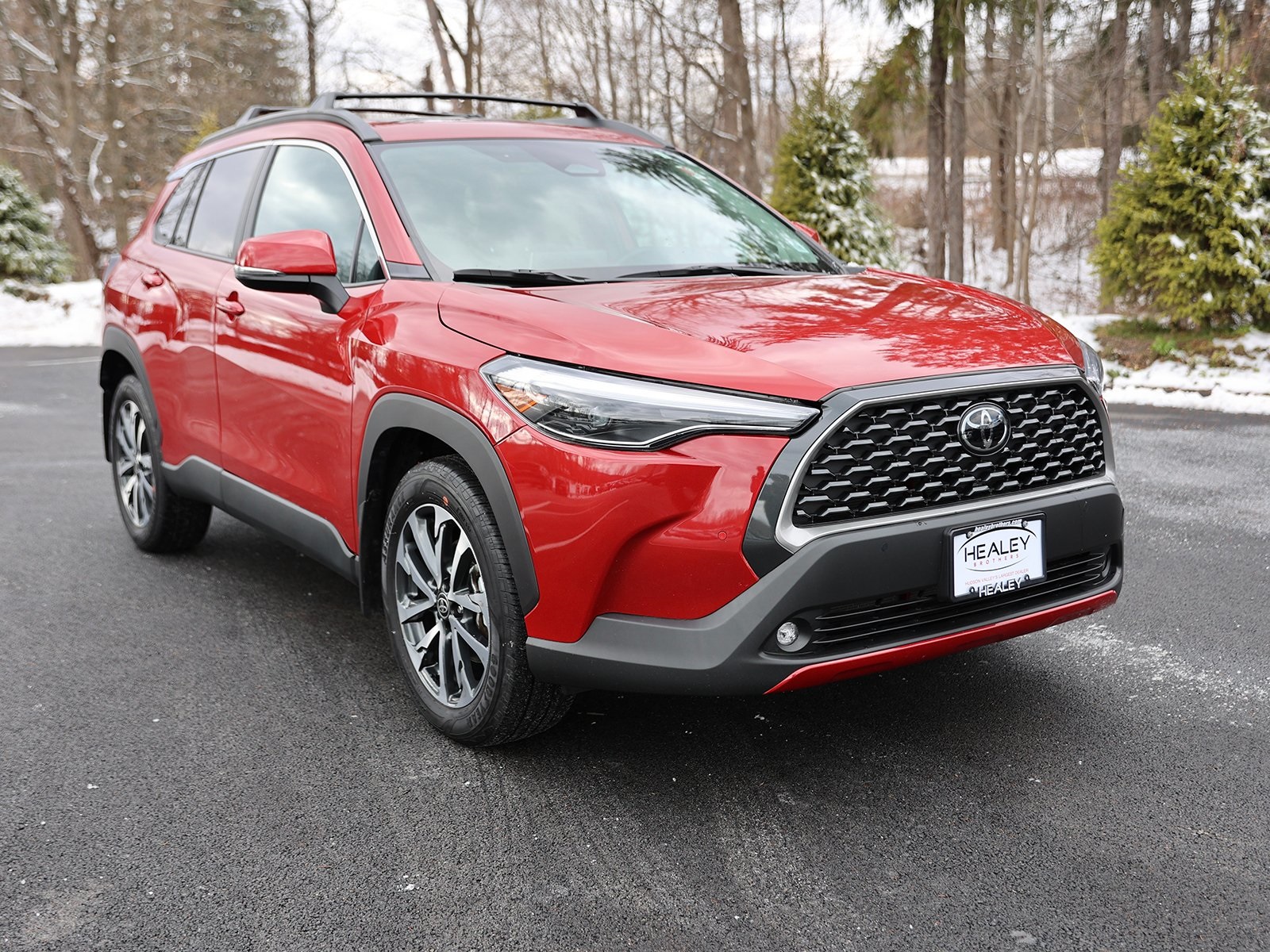 Photo view of 2023 Toyota Corolla Cross in Red