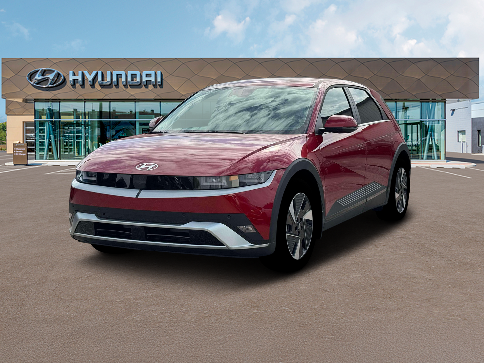 Photo view of 2026 Hyundai IONIQ 5 in Red