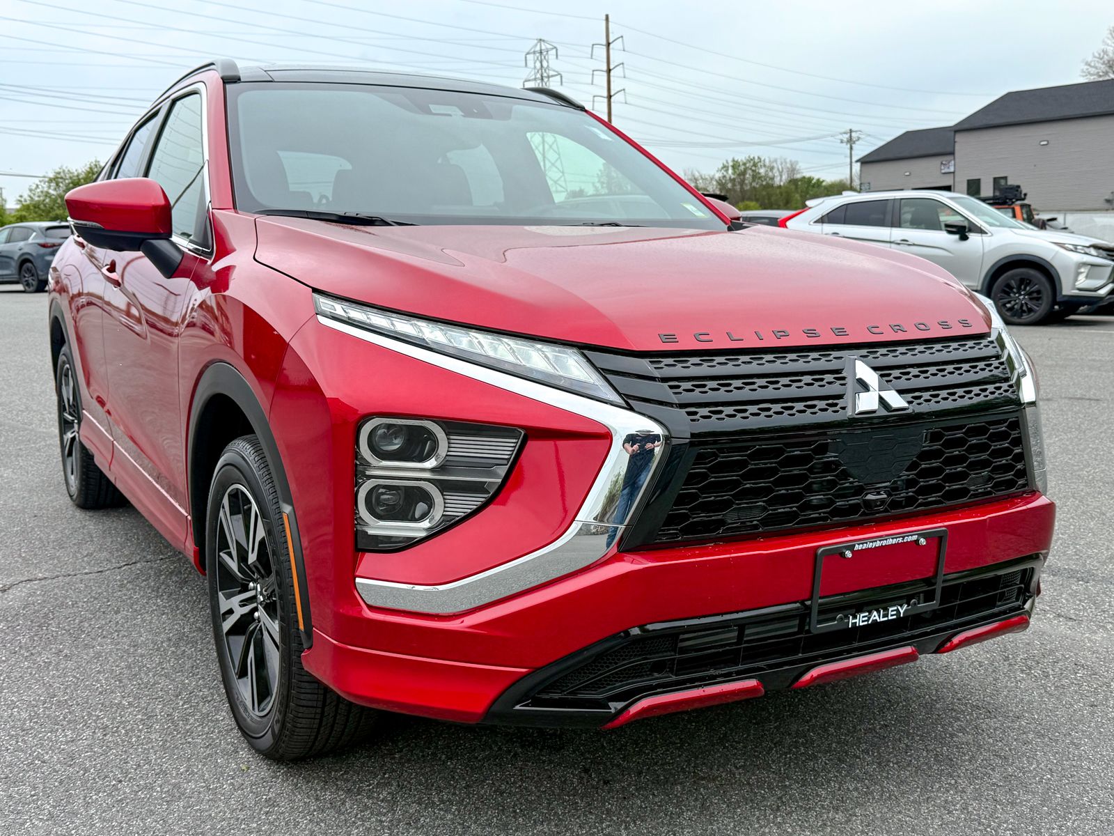 Photo view of 2026 Mitsubishi Eclipse Cross in Red