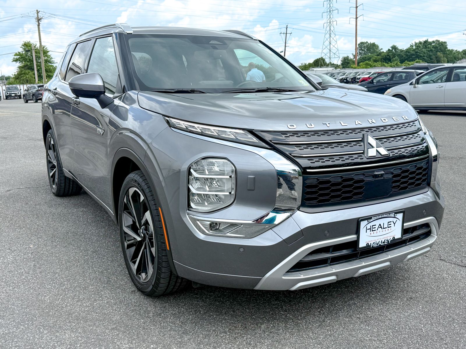 Photo view of 2024 Mitsubishi Outlander PHEV in Gray