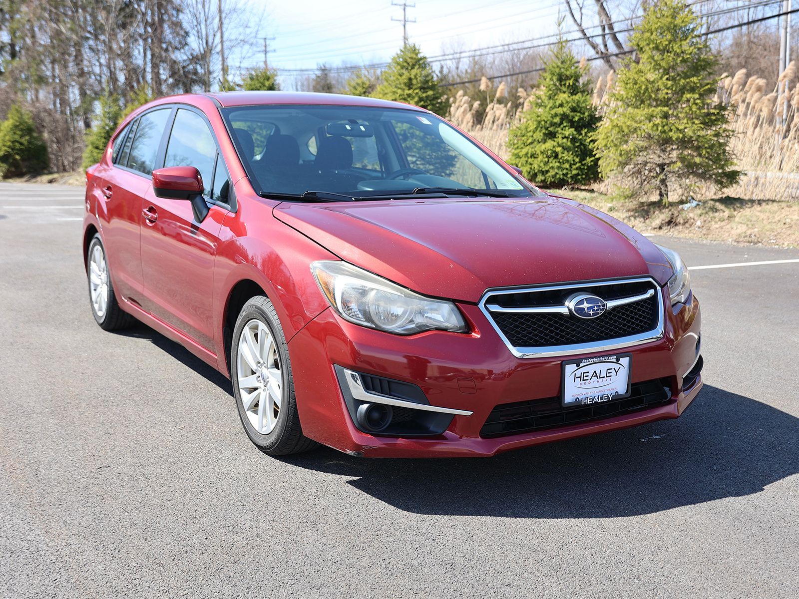 Photo view of 2015 Subaru Impreza Wagon in Red
