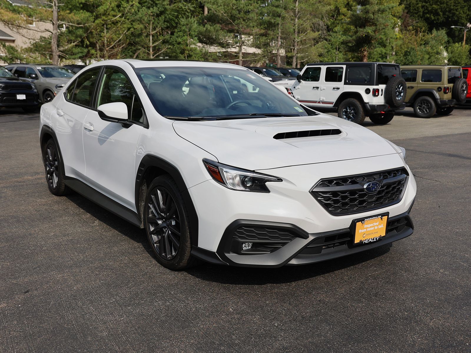 Photo view of 2023 Subaru WRX in White