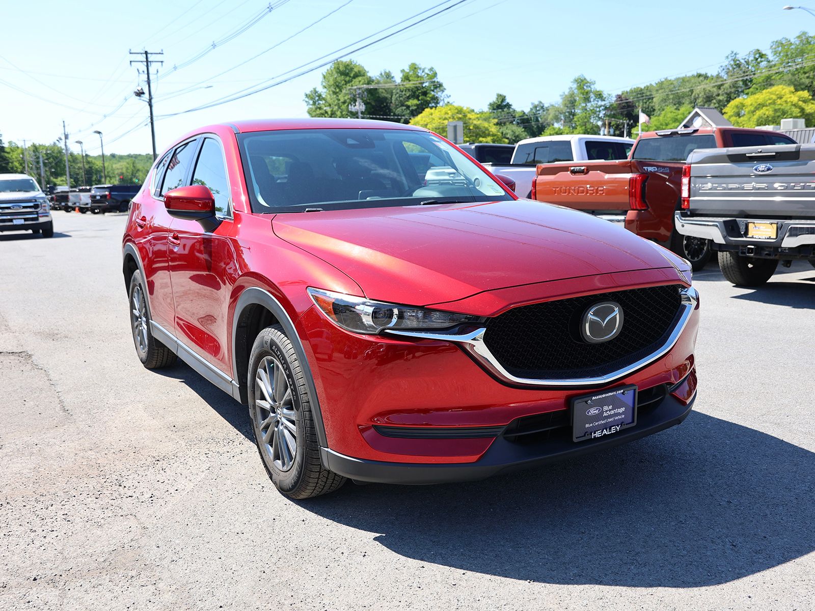 Photo view of 2020 Mazda CX-5 in Red