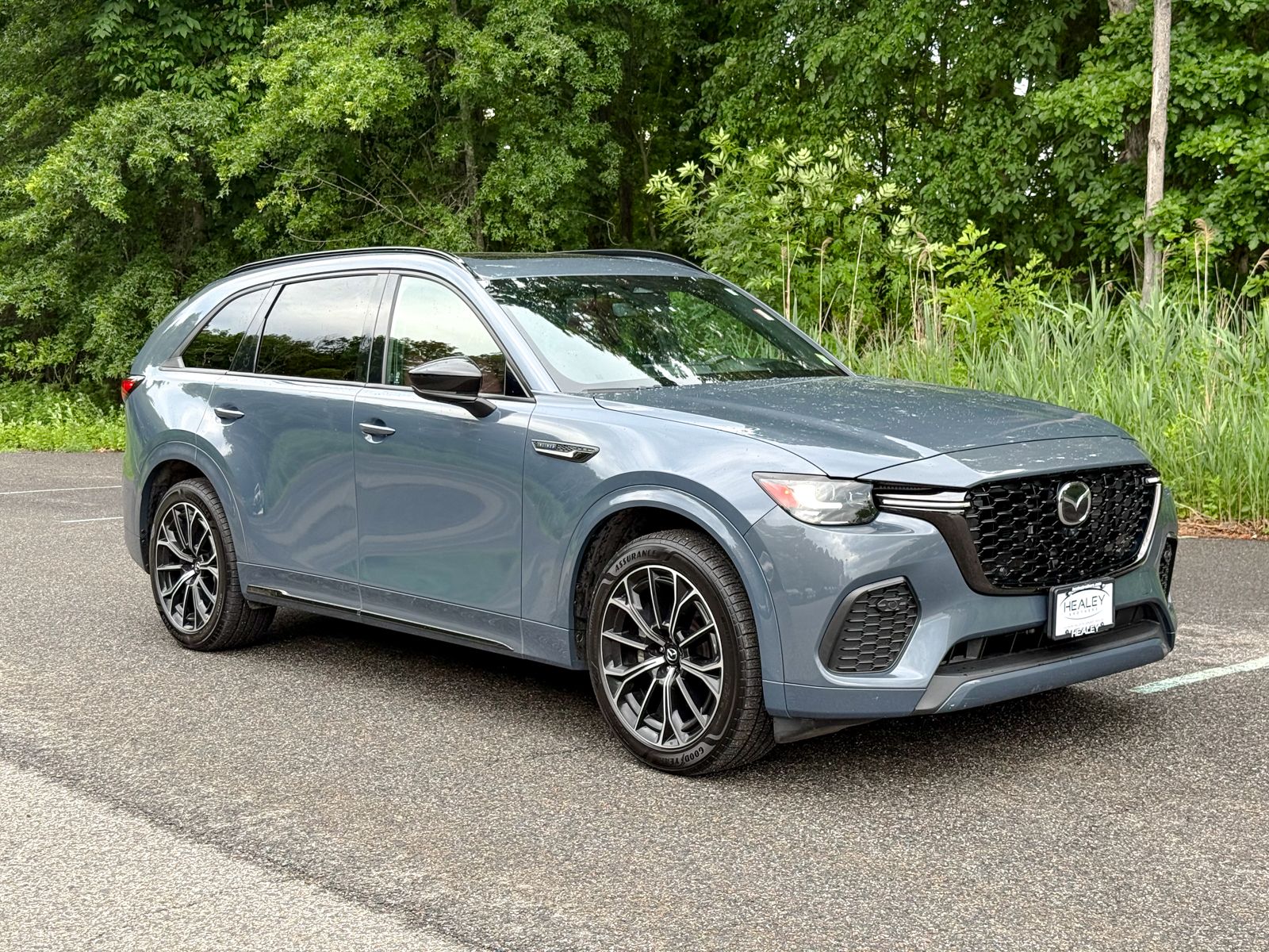 Photo view of 2025 Mazda CX-70 in Gray