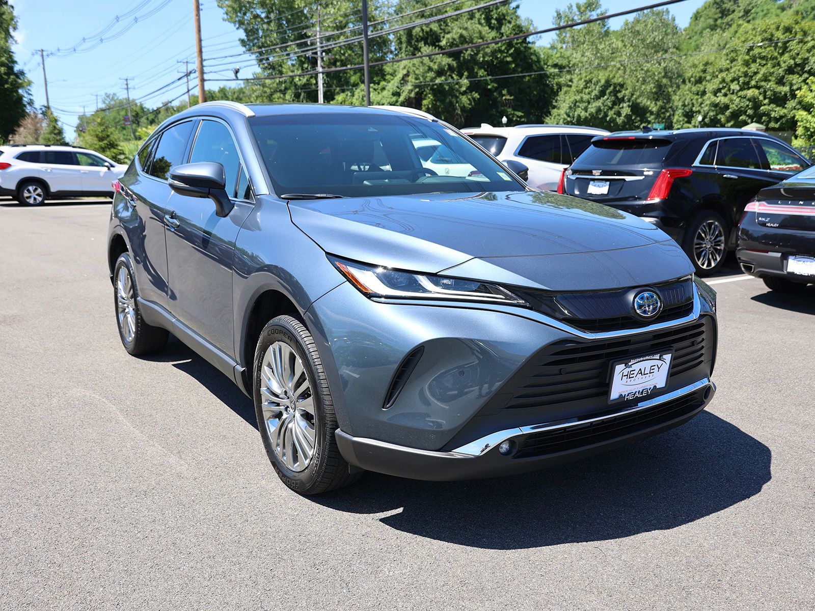 Photo view of 2024 Toyota Venza in Blue