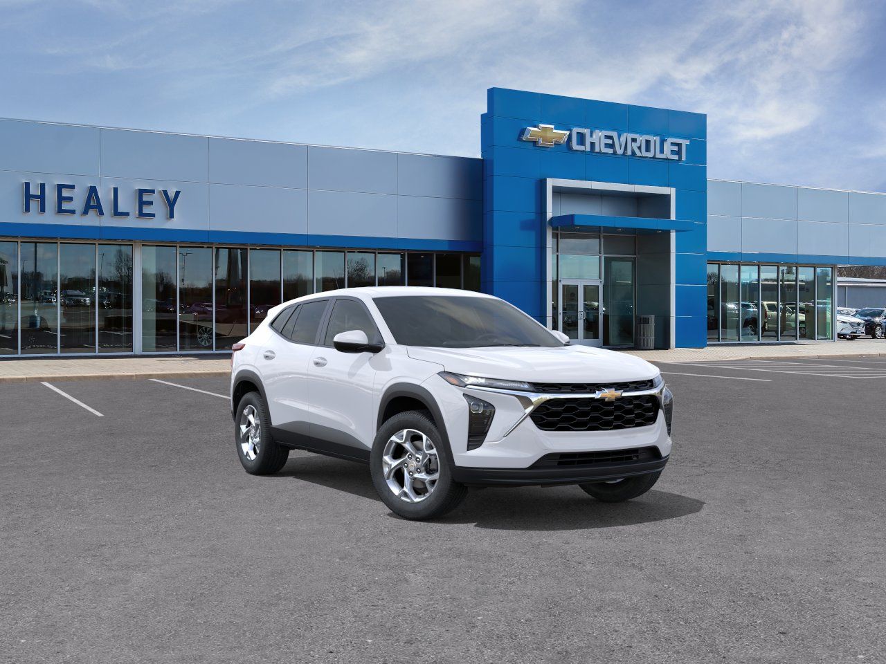 Photo view of 2026 Chevrolet Trax in White