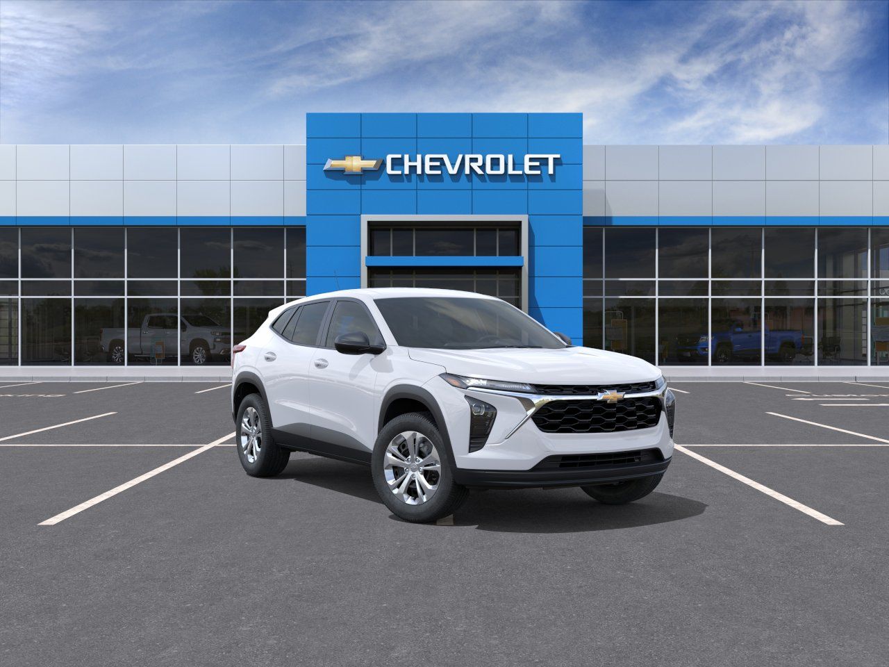 Photo view of 2026 Chevrolet Trax in White