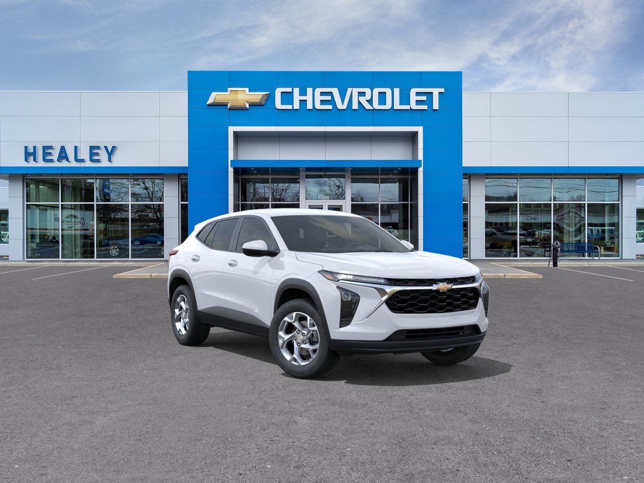 Photo view of 2026 Chevrolet Trax in White