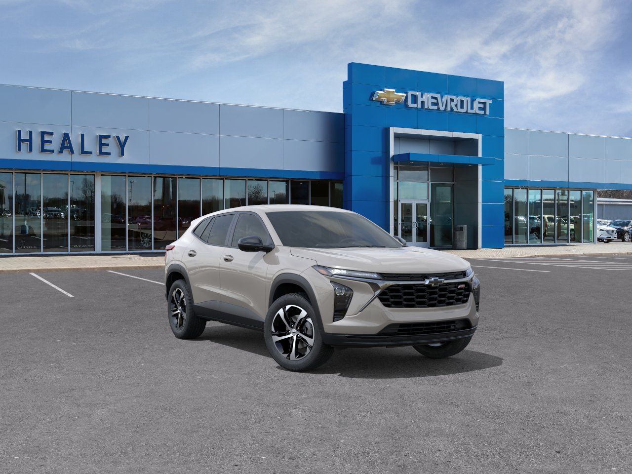 Photo view of 2026 Chevrolet Trax in Tan