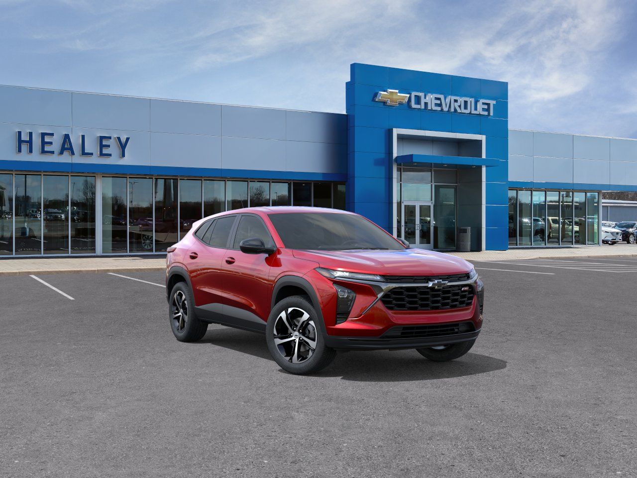 Photo view of 2026 Chevrolet Trax in Red