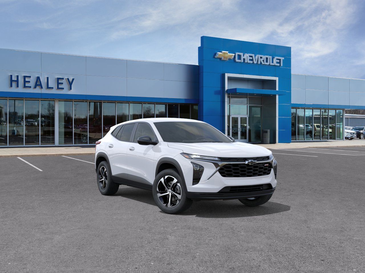 Photo view of 2026 Chevrolet Trax in White
