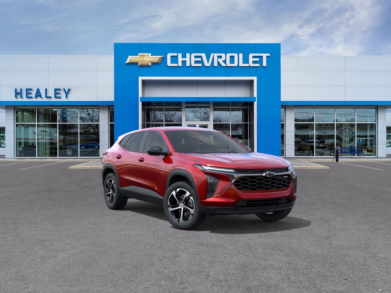 Photo view of 2026 Chevrolet Trax in Red