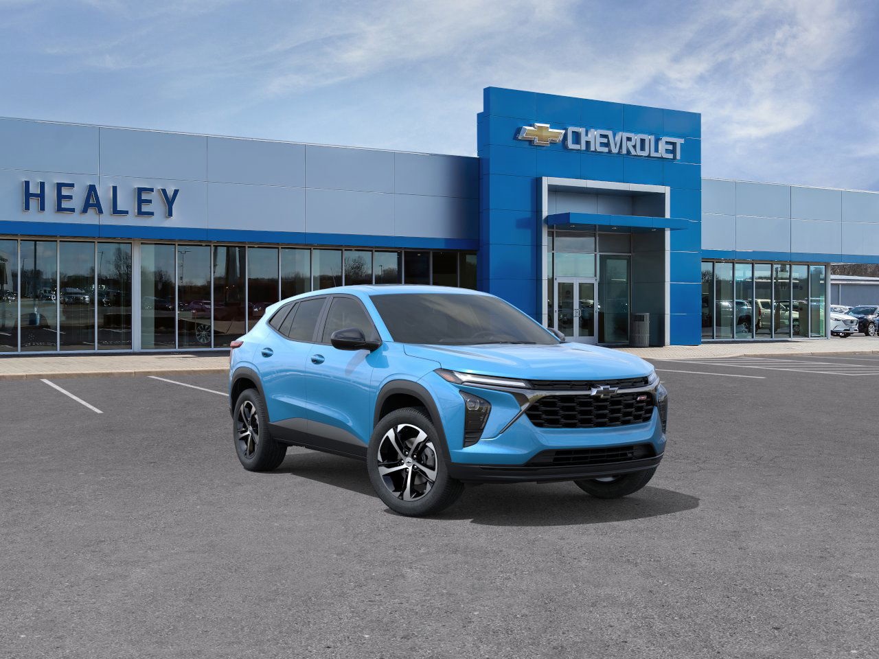 Photo view of 2026 Chevrolet Trax in Blue