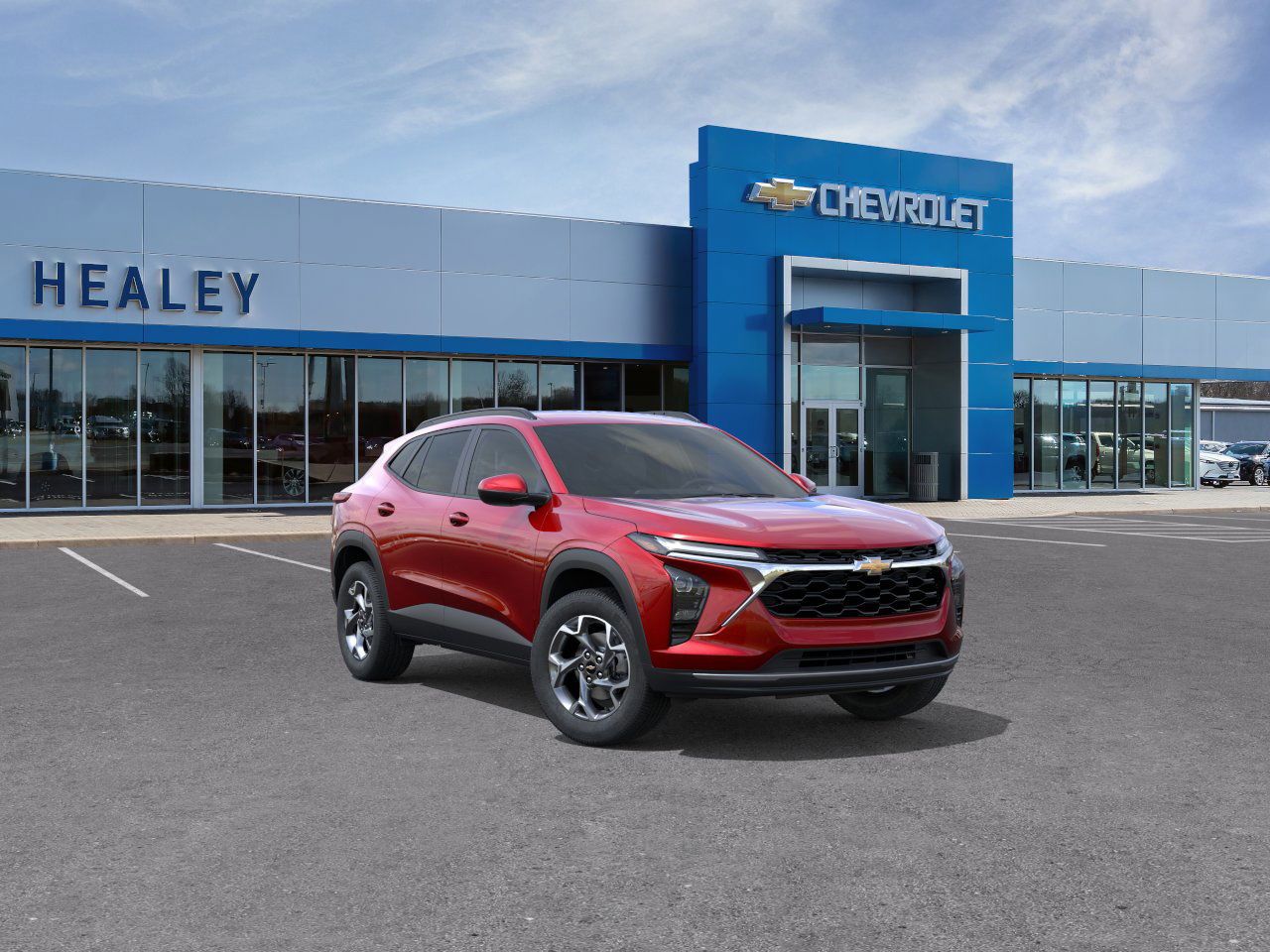 Photo view of 2026 Chevrolet Trax in Red