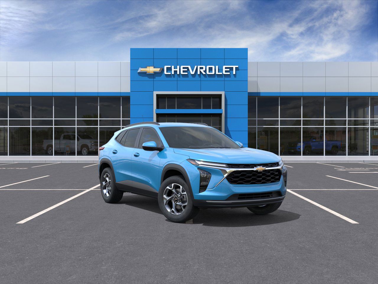 Photo view of 2026 Chevrolet Trax in Blue