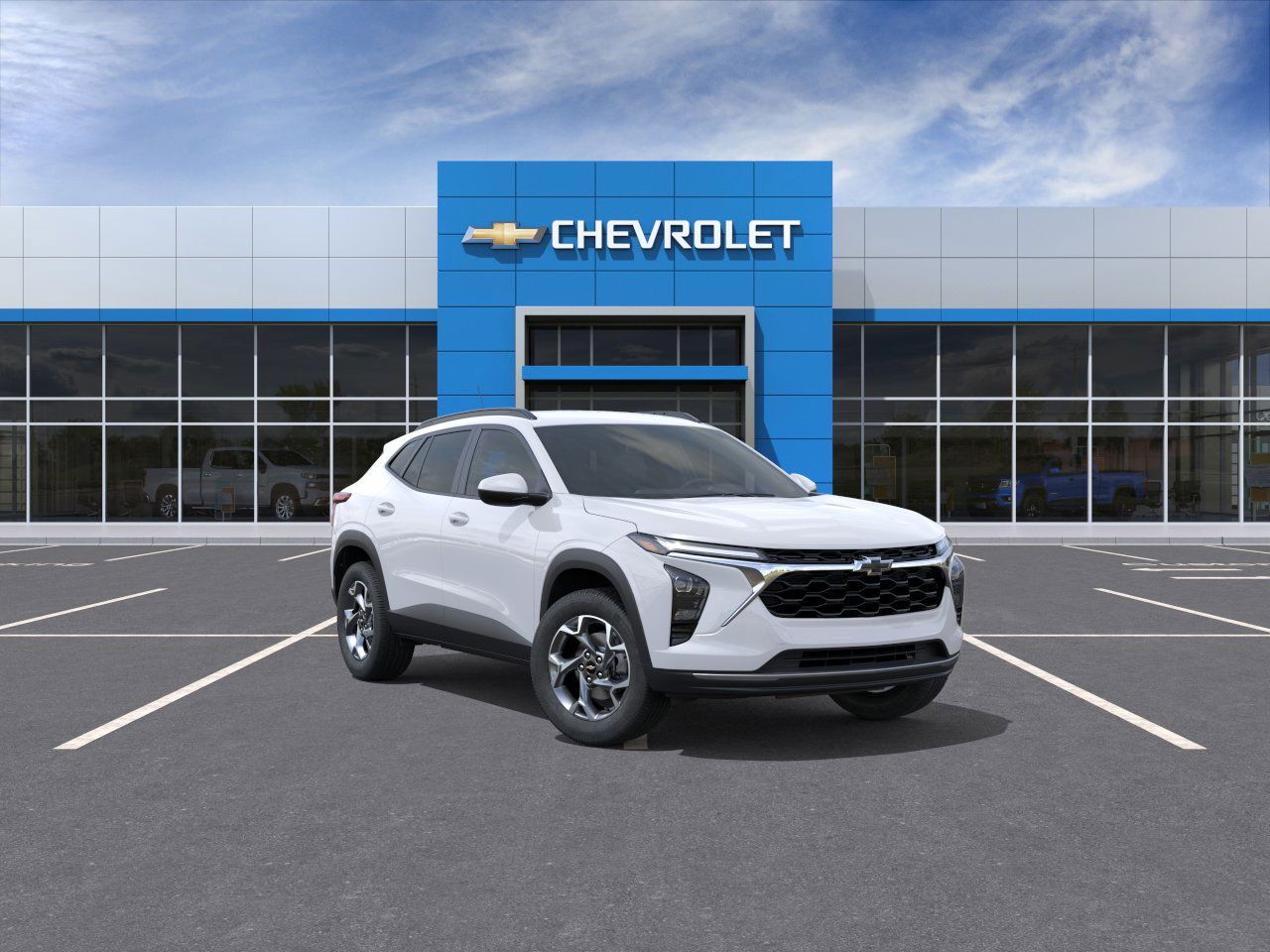 Photo view of 2026 Chevrolet Trax in White