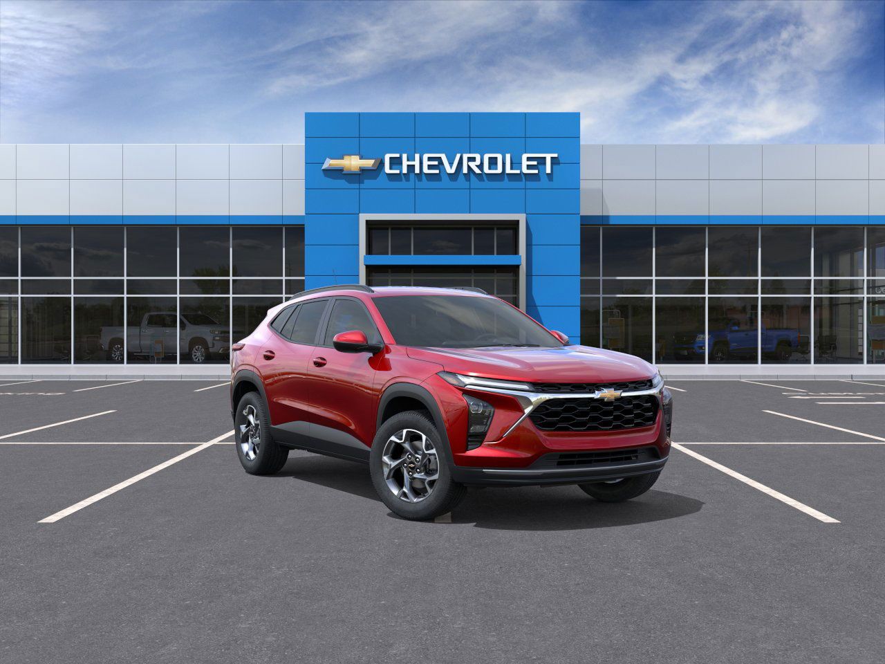 Photo view of 2026 Chevrolet Trax in Red