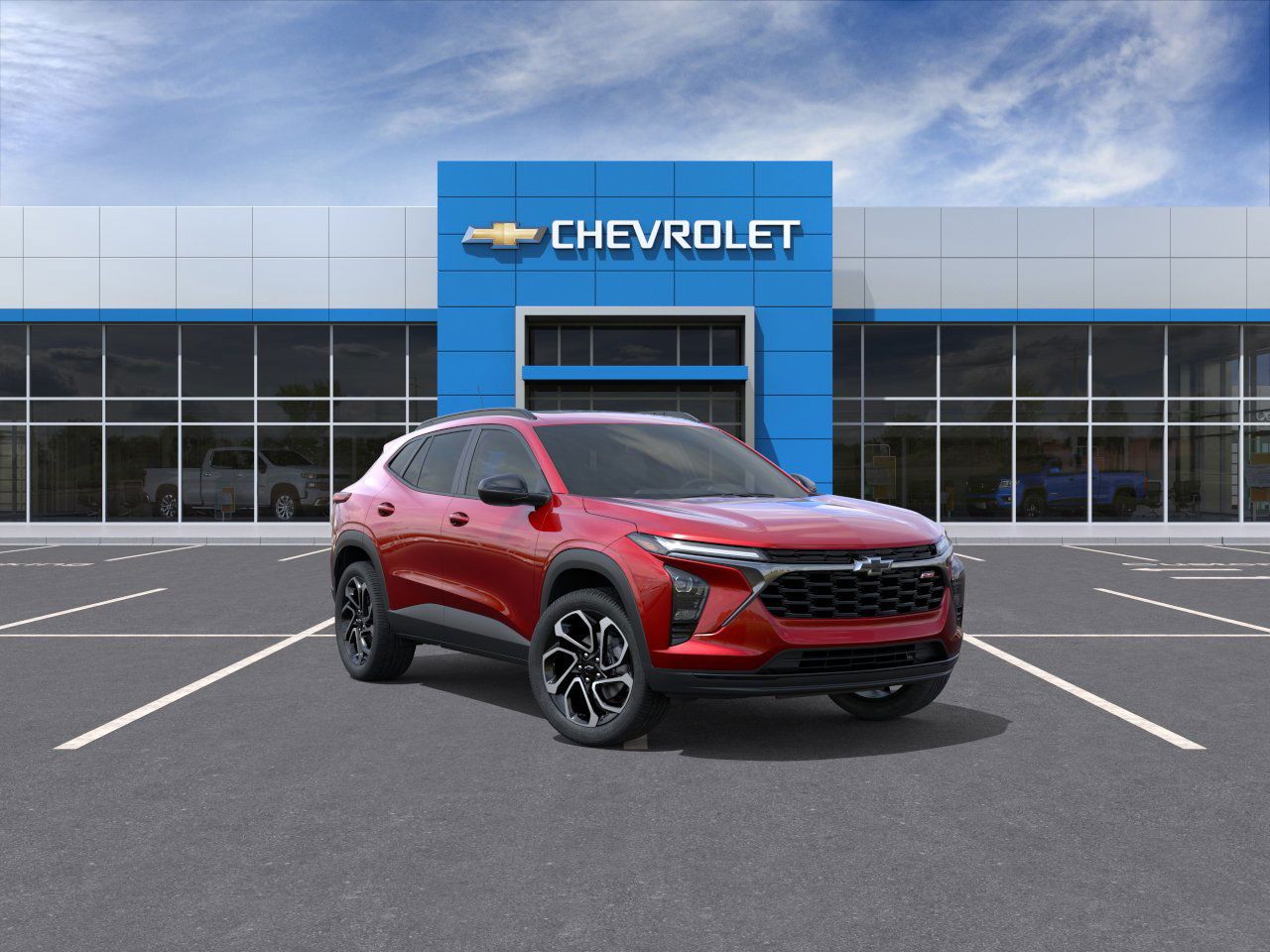 Photo view of 2026 Chevrolet Trax in Red
