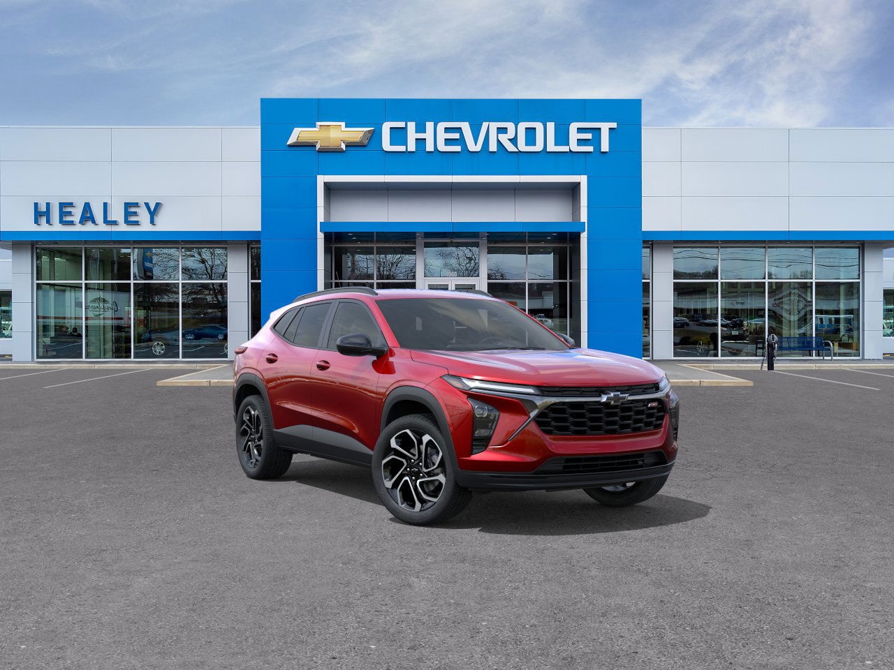 Photo view of 2026 Chevrolet Trax in Red