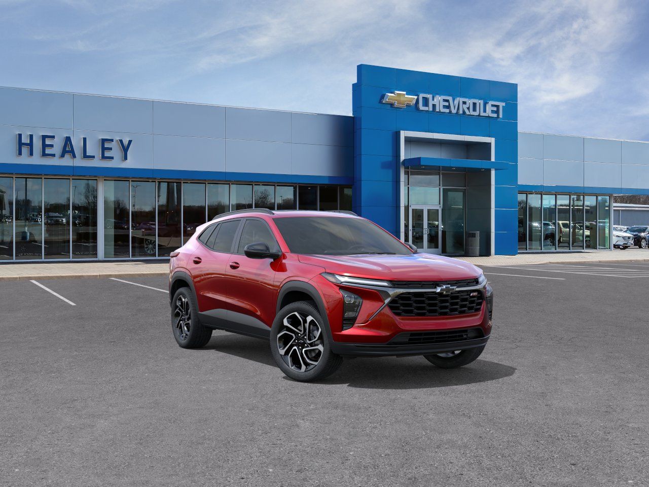 Photo view of 2026 Chevrolet Trax in Red